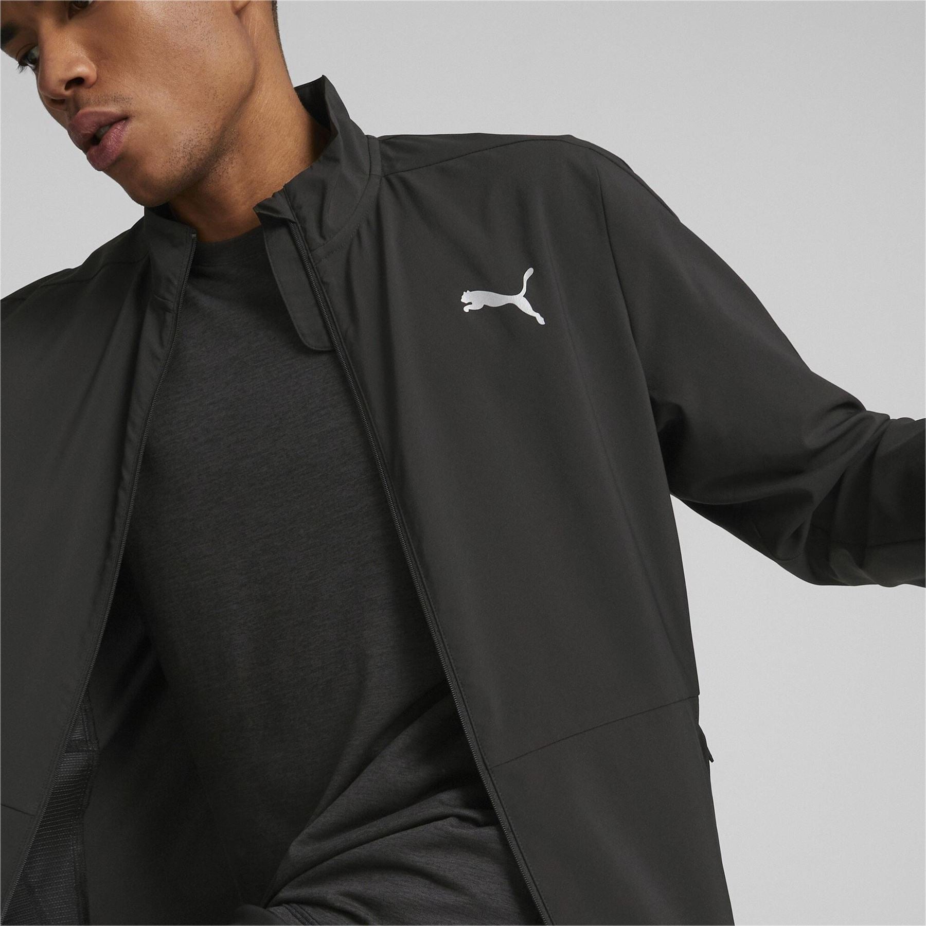 Puma Run Favorite All Over Print Woven Performance Running Jacket