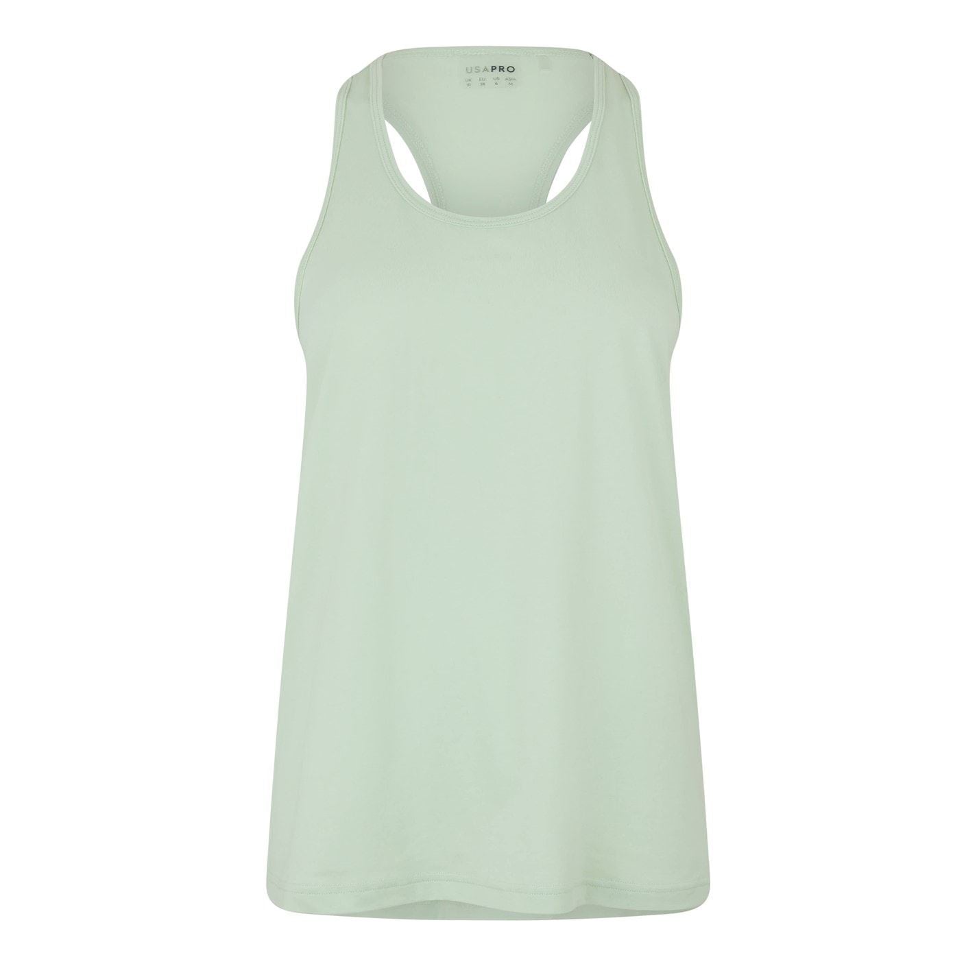 USA Pro Womens Classic Racer Back Sports Tank