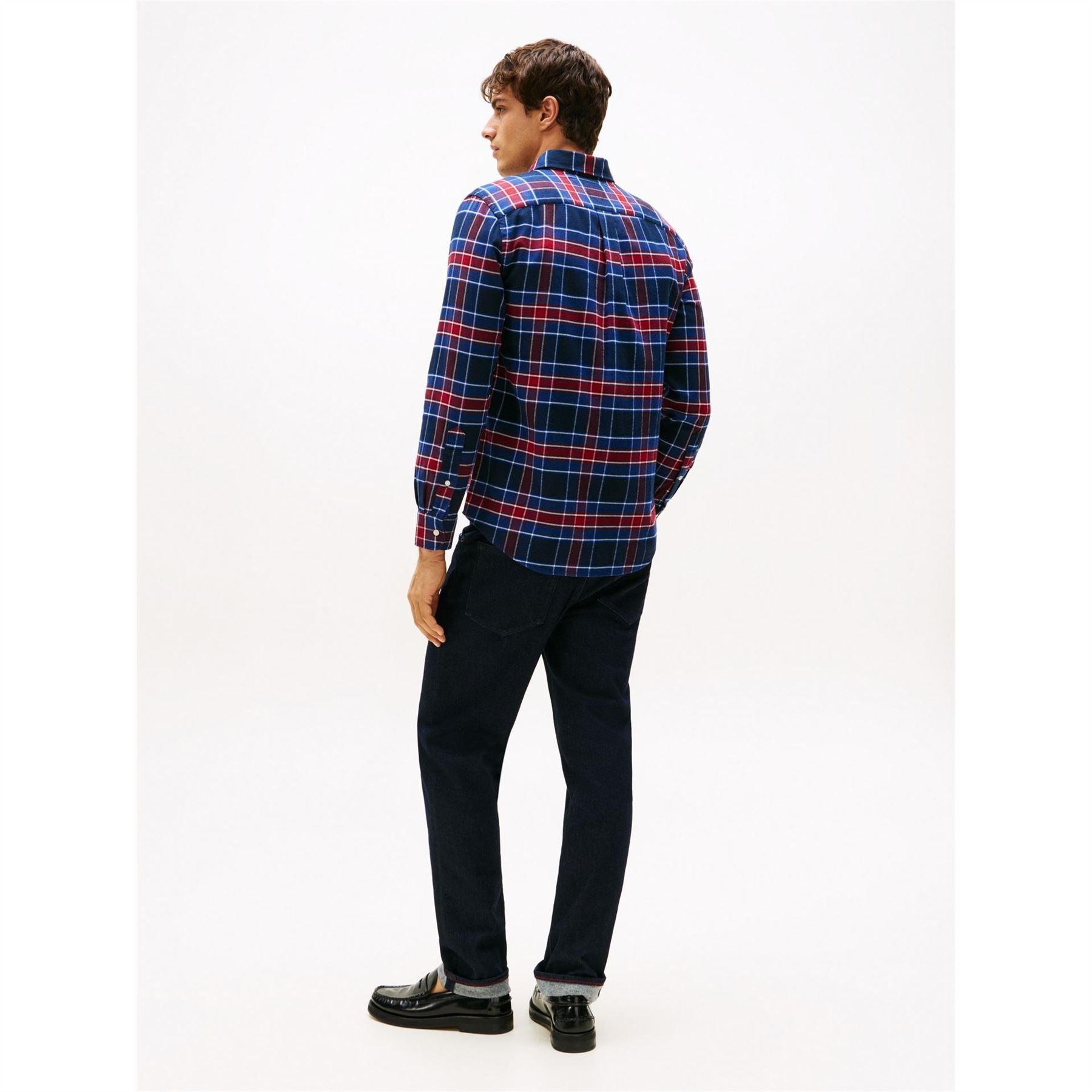Tommy Hilfiger Tartan Check Long Sleeve Patterned Shirt