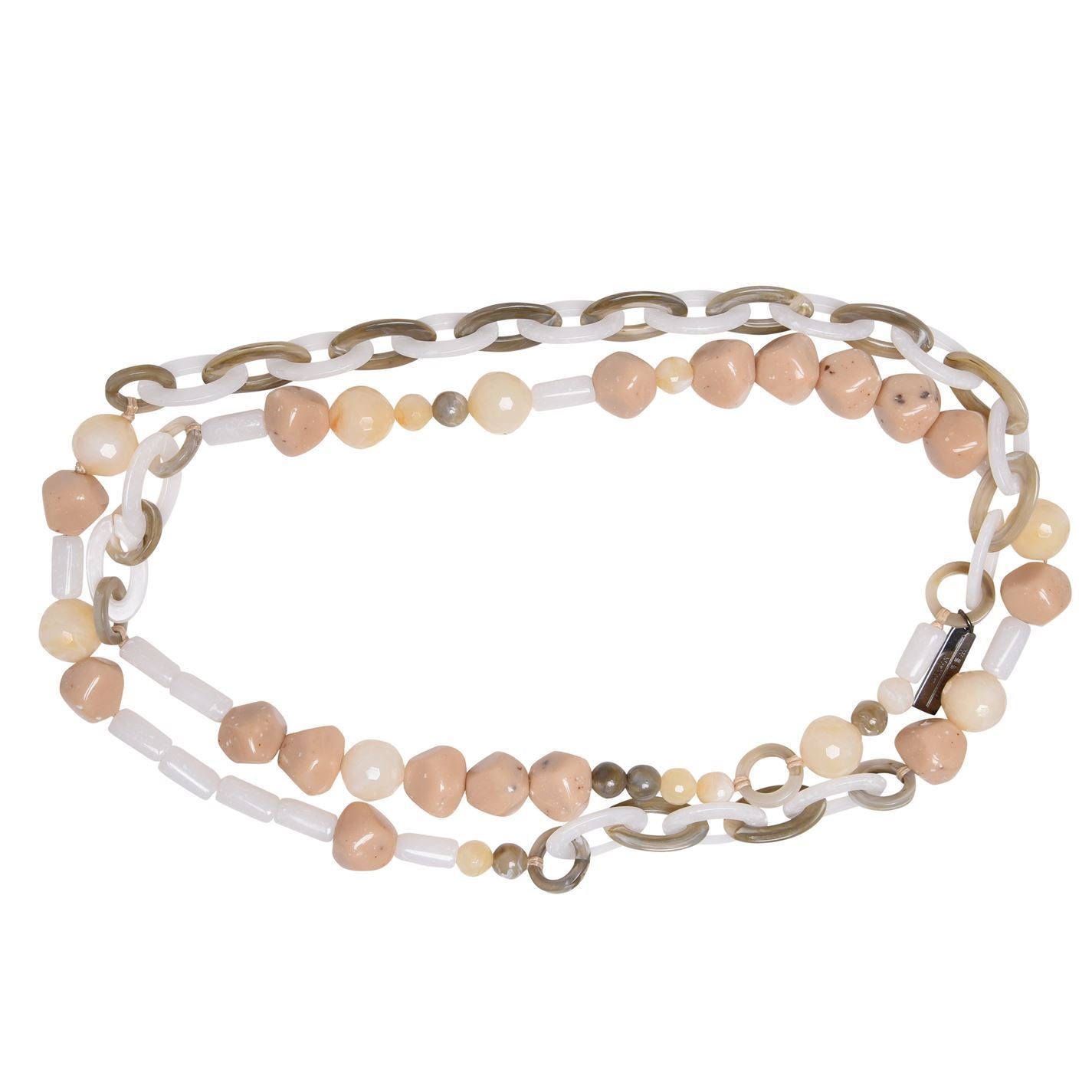 Max Mara Long Beaded Necklace