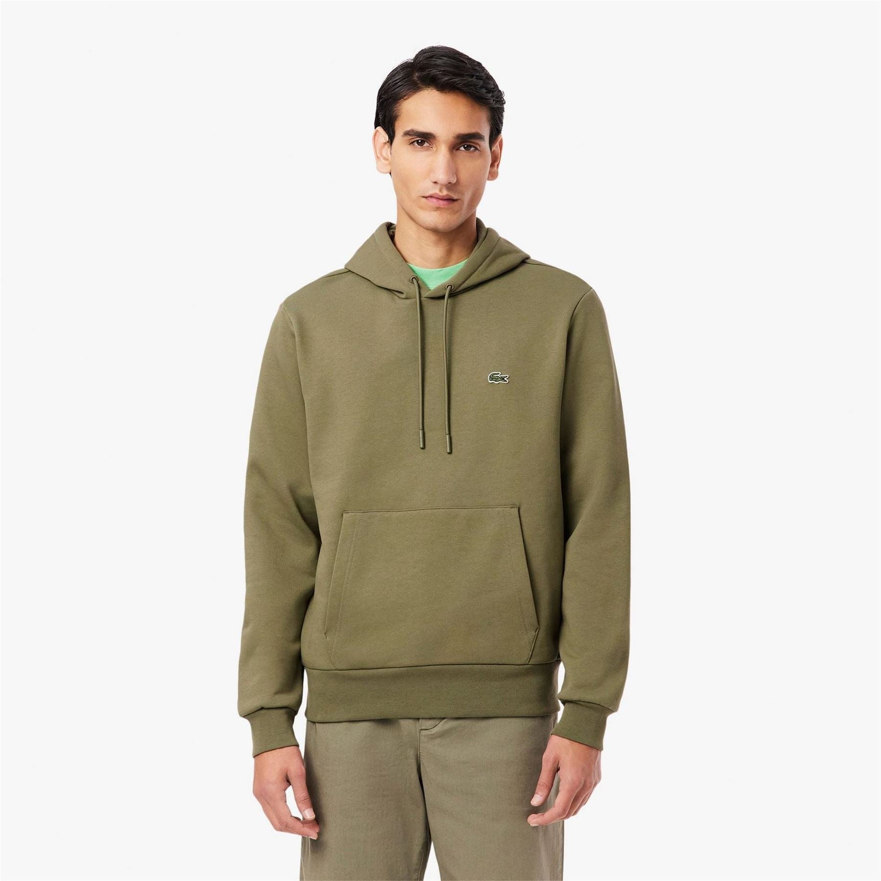 Lacoste Cotton Fleece Hoodie