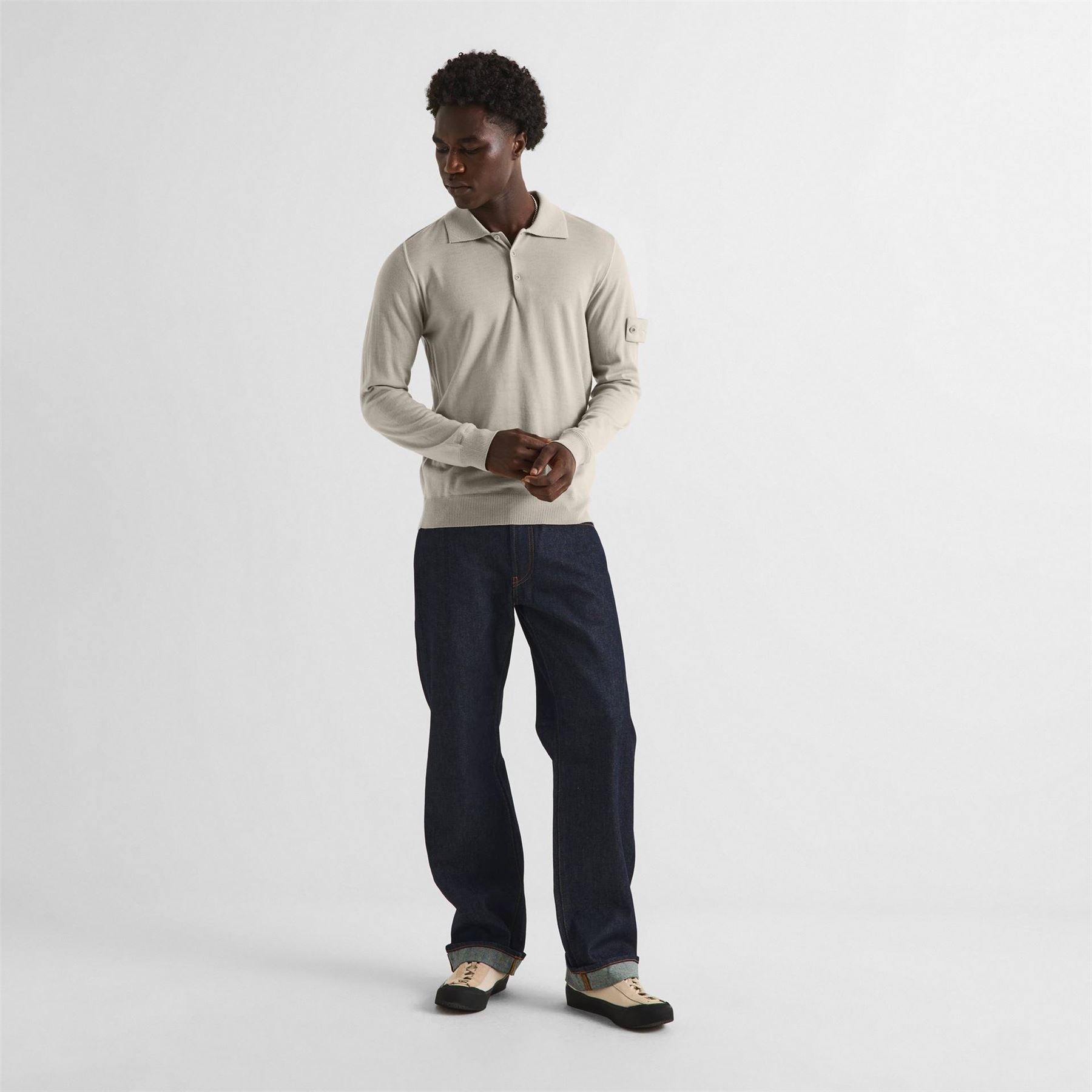 Stone Island Gh Ls Polo