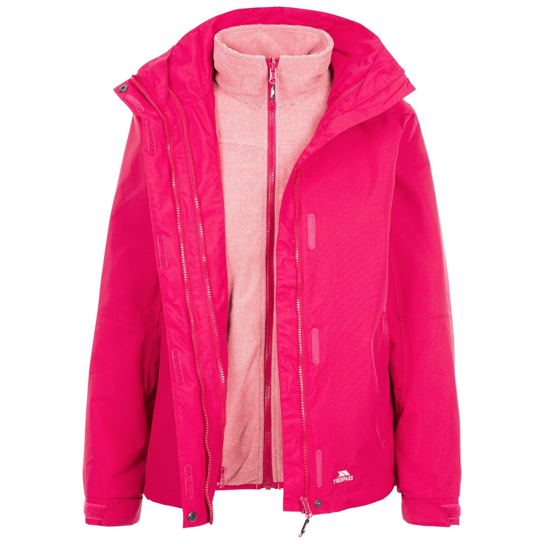 Trespass Madalin 3 in 1 Waterproof Insulated Puffer Jacket