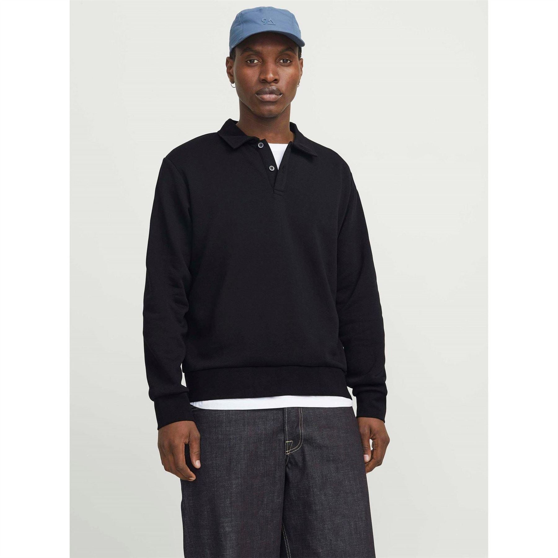 Jack and Jones Mens Bradley Sweat Polo