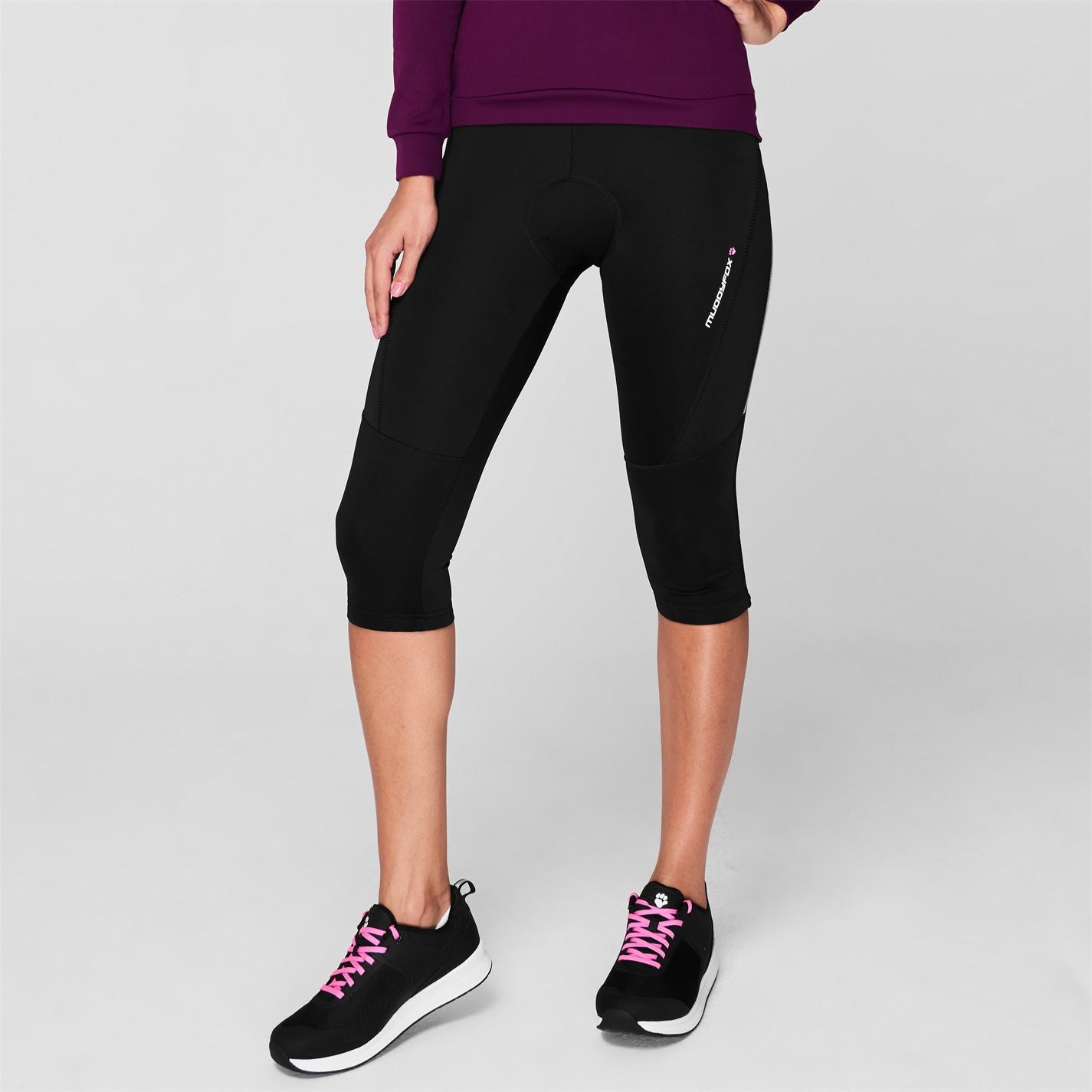 Muddyfox Cycle Padded Capri Shorts Ladies