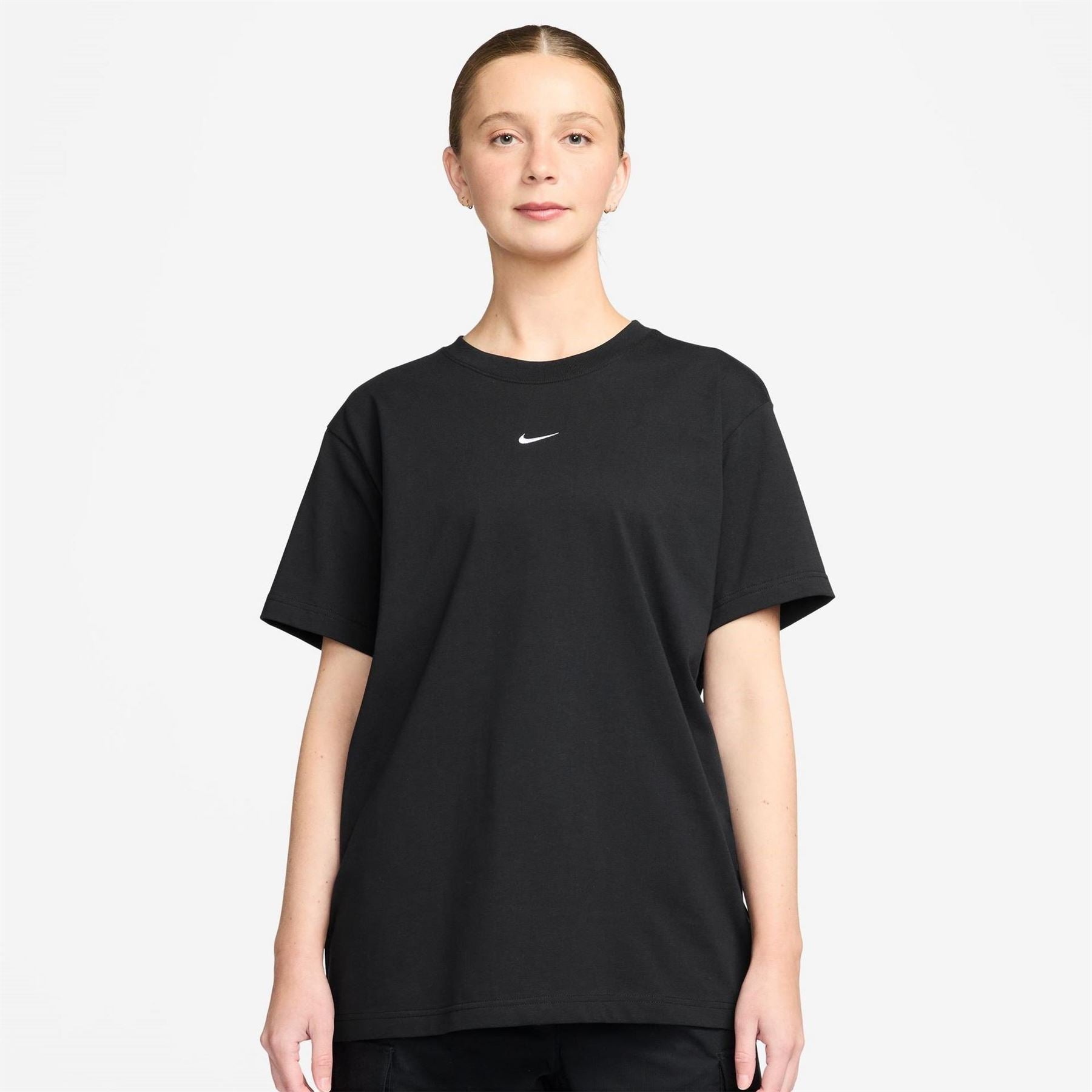 Nike Oversized Logo Print Crew Neck T-Shirt