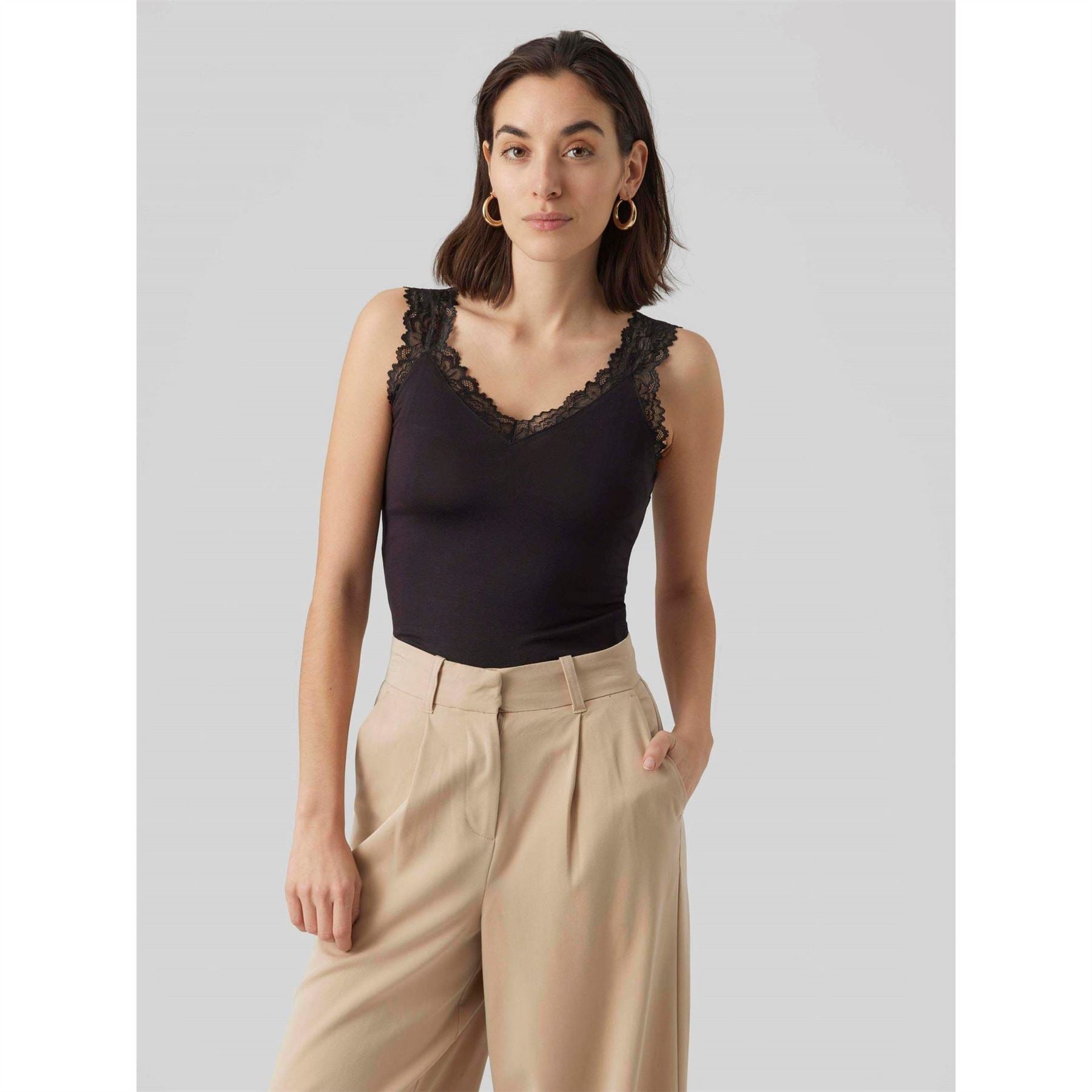 Vero Moda Rosa Sl Top