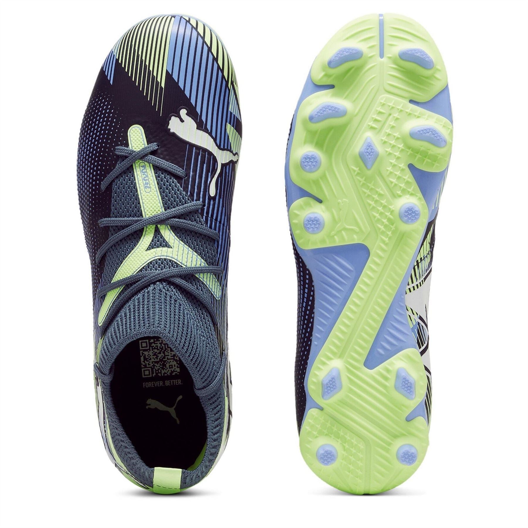 Puma 7 Match Rush Childrens Firm Ground Football Boots