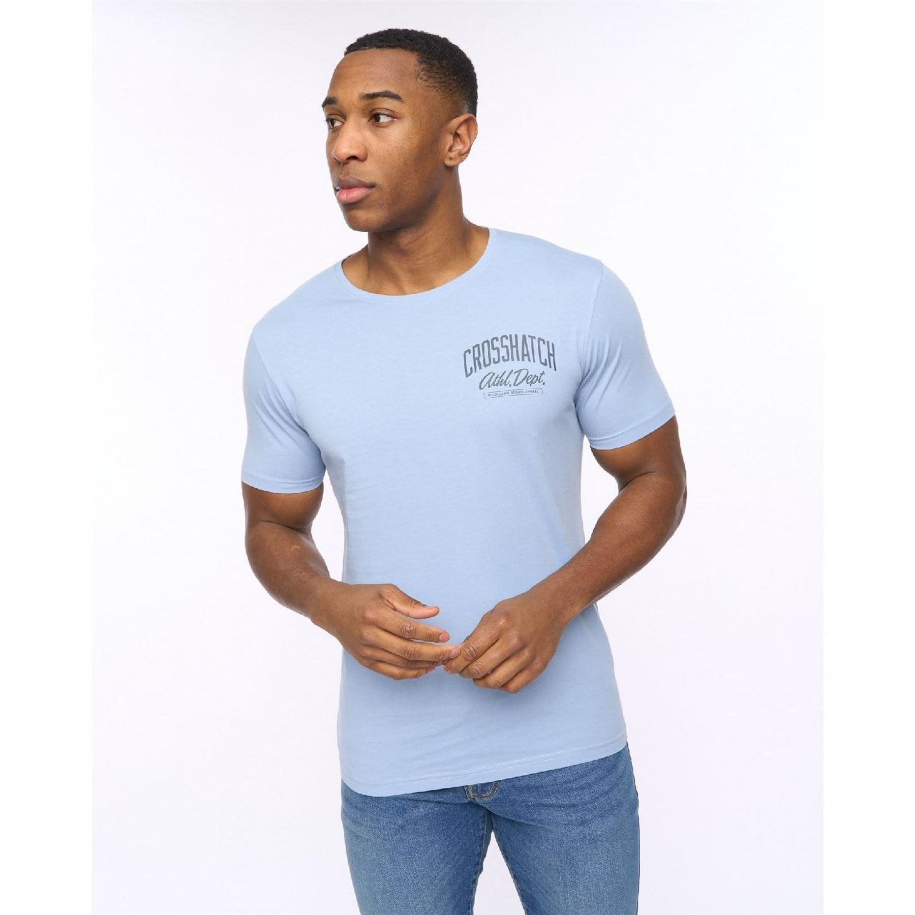 Crosshatch Pack Of College Theme Print T-Shirts