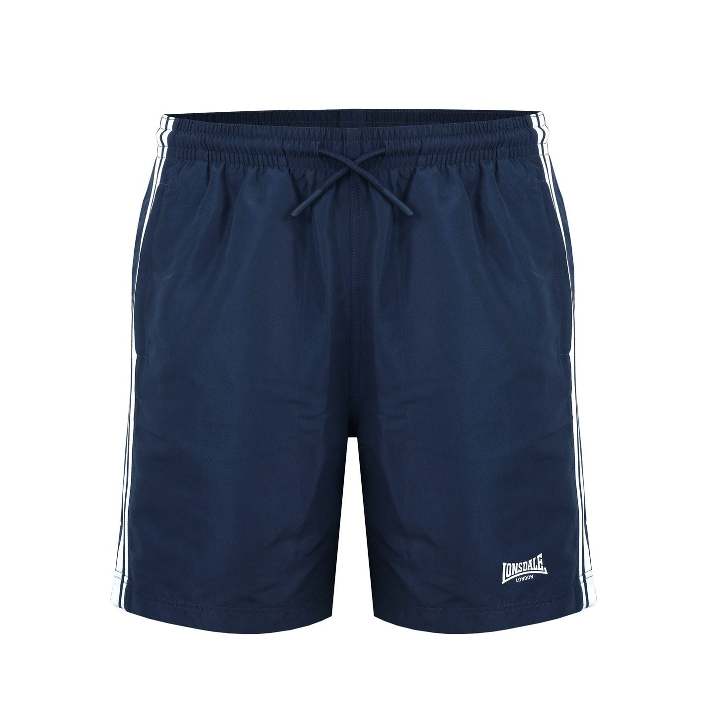 Lonsdale Mens Stripe Woven Shorts