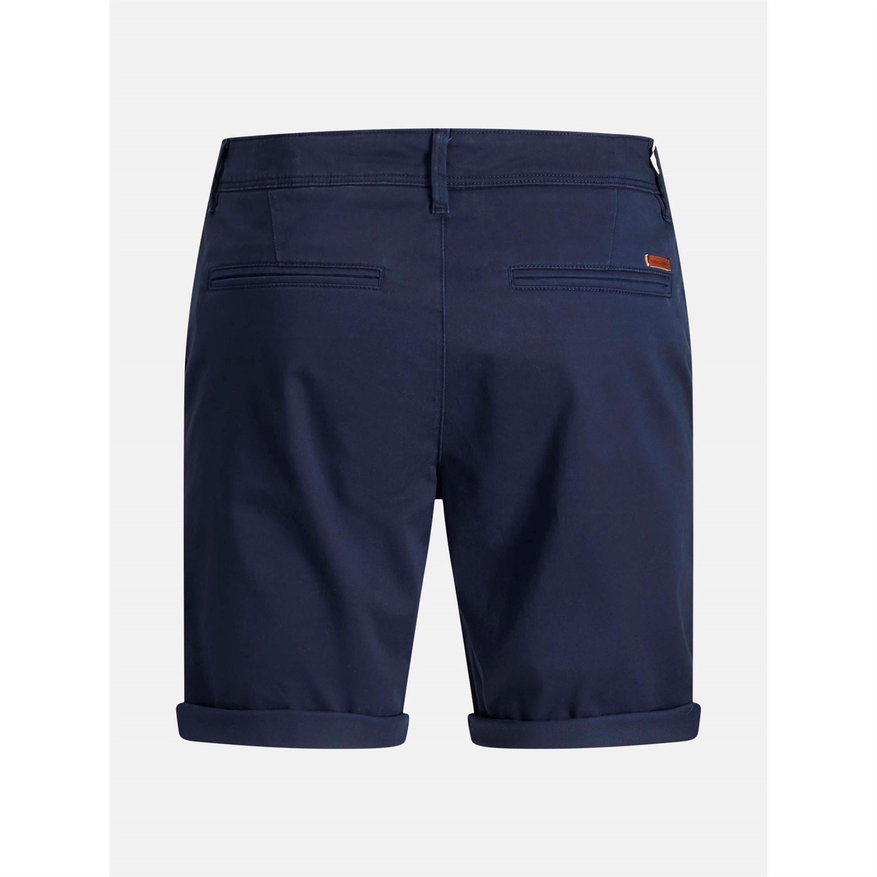 Jack and Jones Bowie Solid Patterned Bermuda Chino Shorts