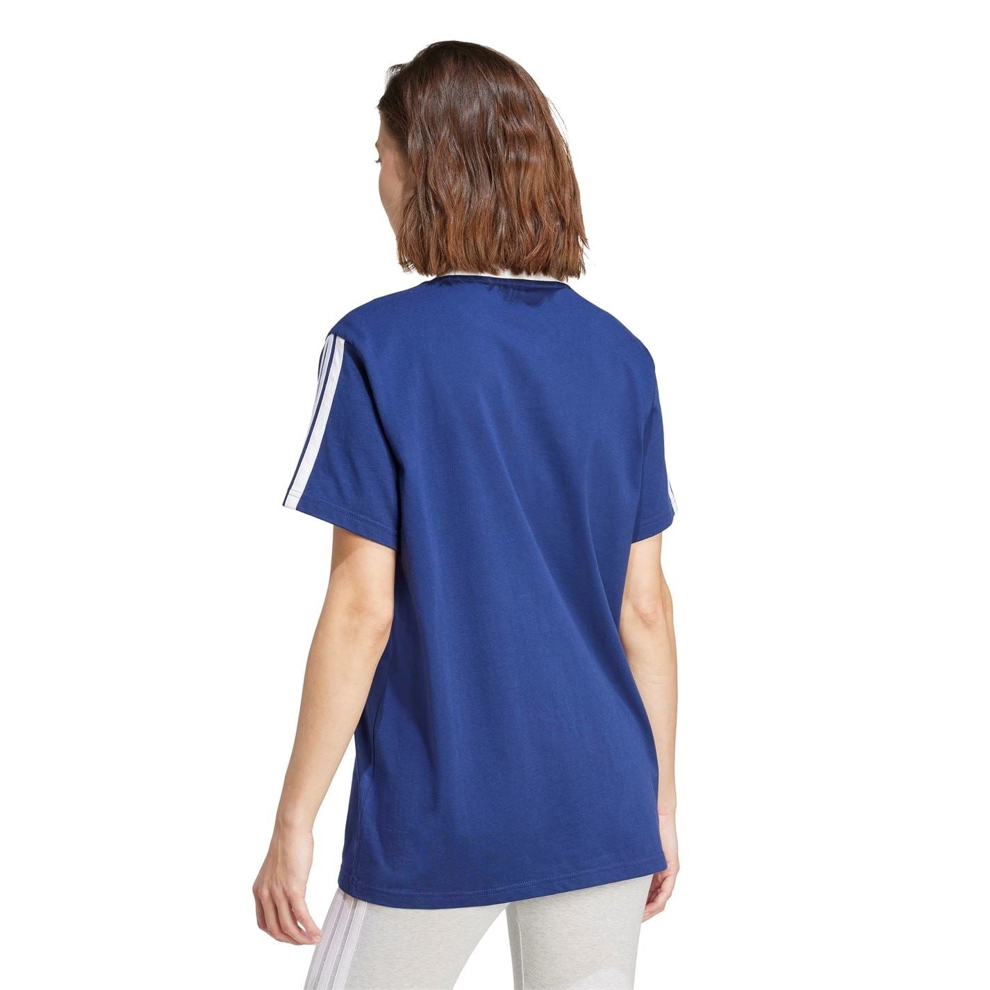 adidas Womens Essentials 3 Stripe T-Shirt