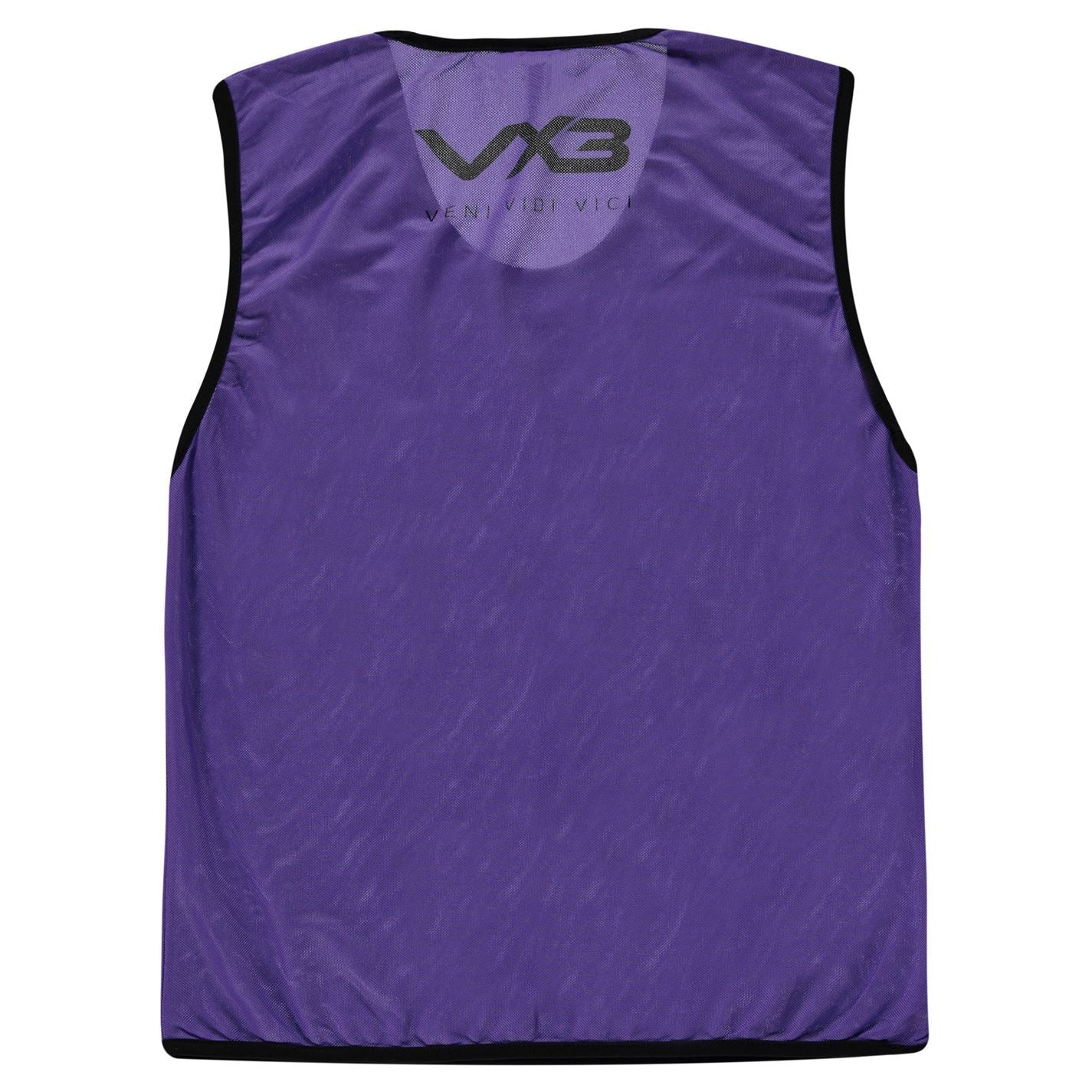 VX3 Hi Viz Mesh Training Bibs Junior
