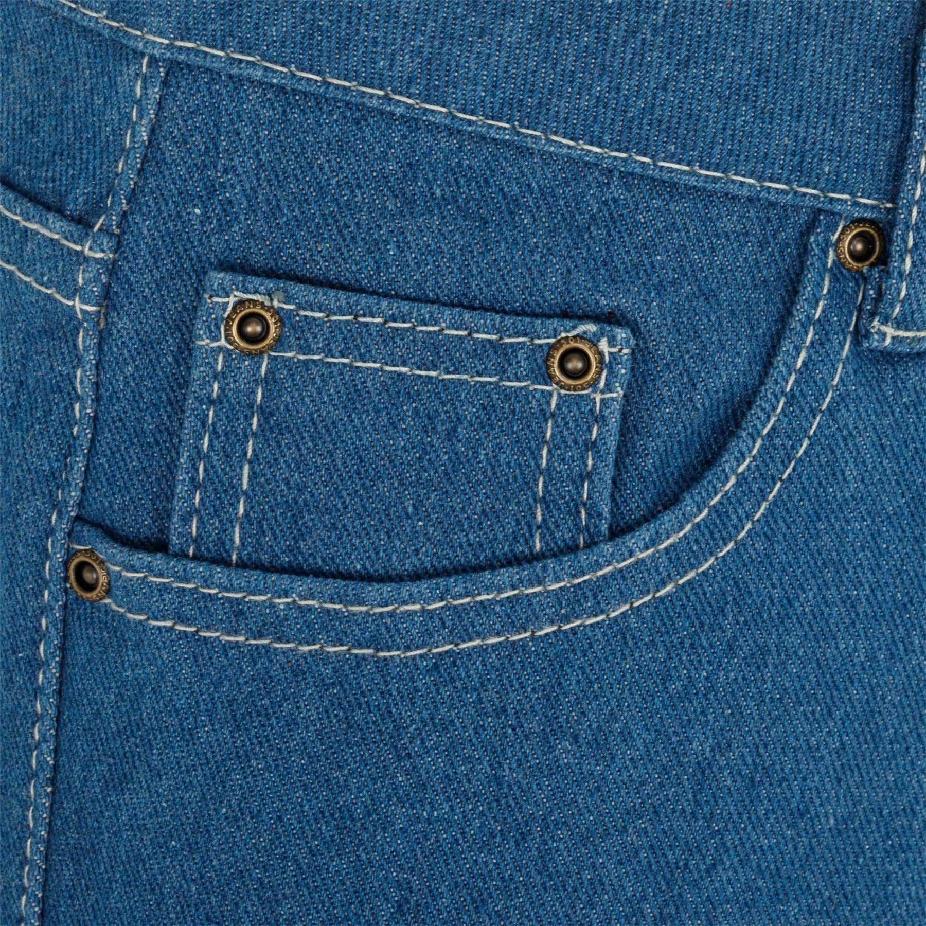 Firetrap Cotton Mid Rise Straight Leg Jeans