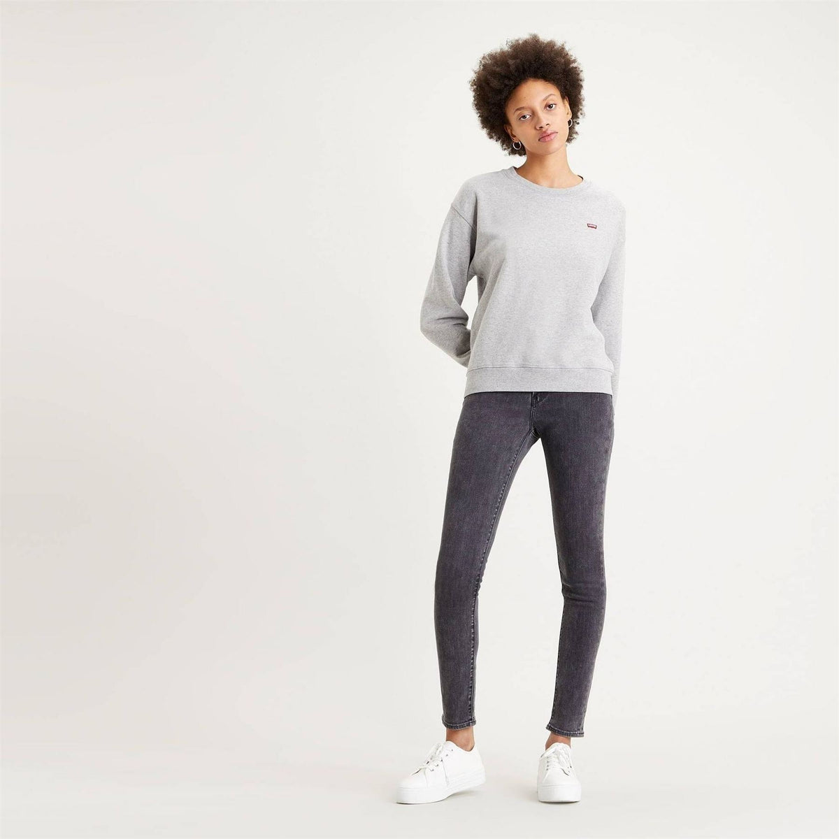 Levis 721 High Rise Cotton Stretch Skinny Jeans