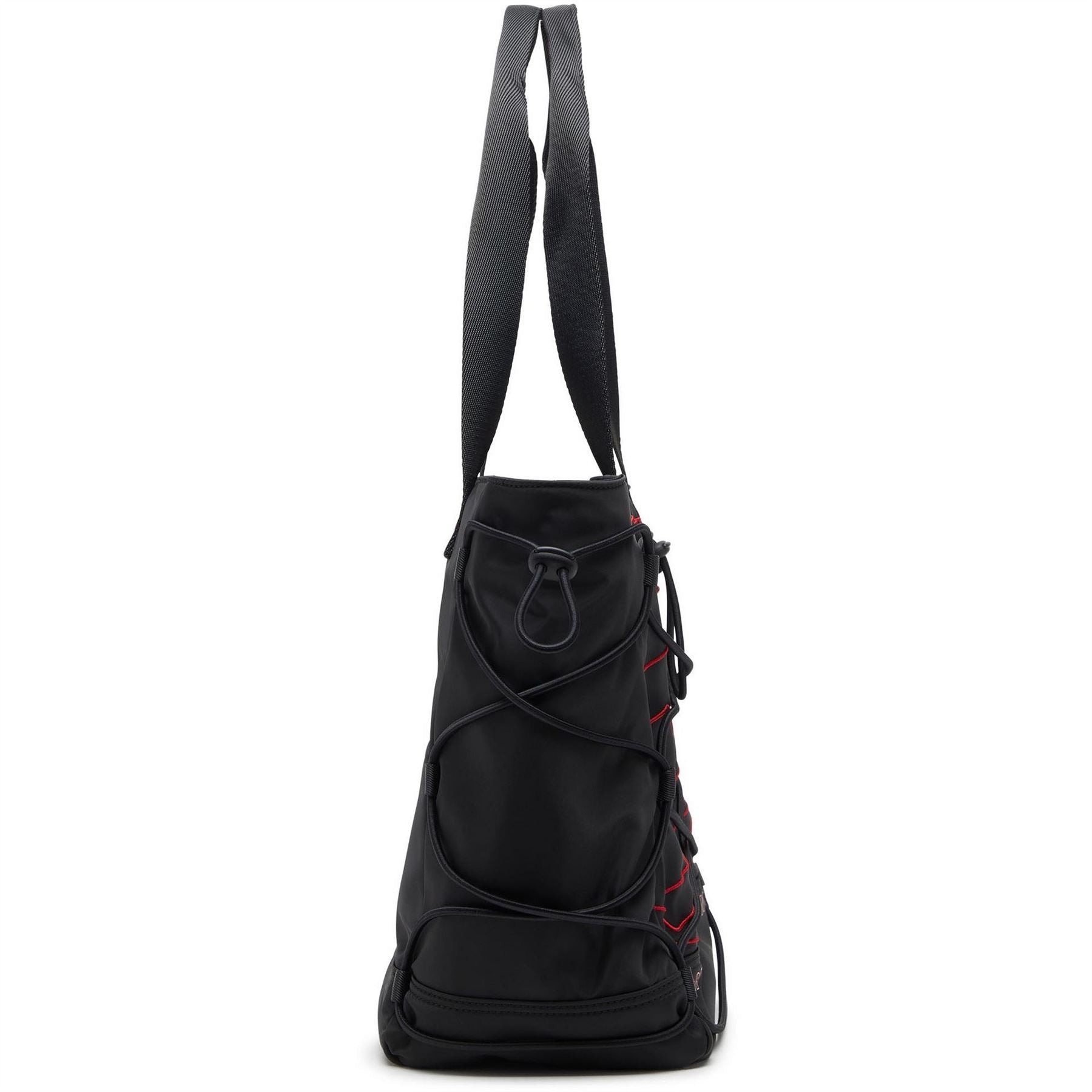 Diesel Crescent Shape Scrunch Hobo Bag with Silver Hardware