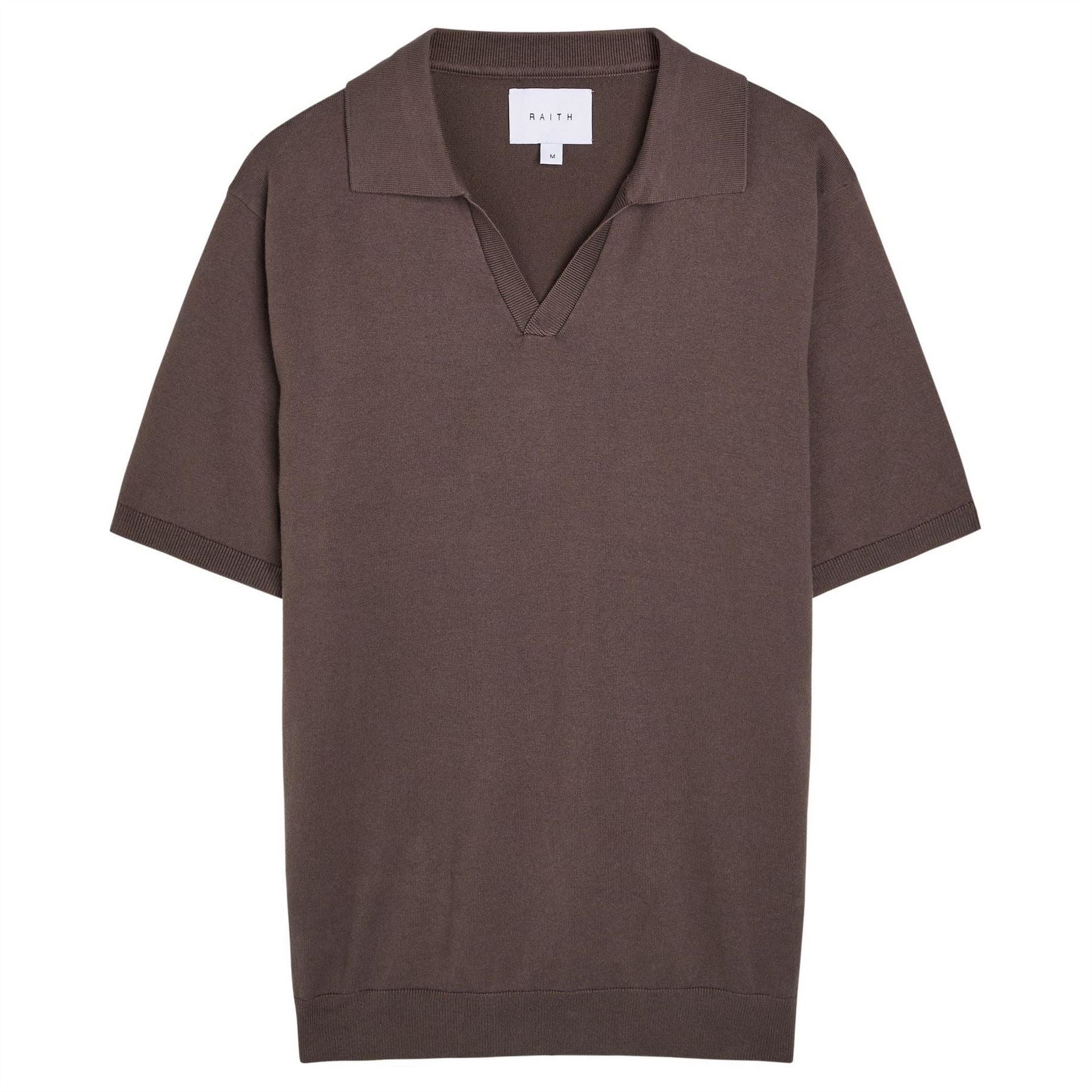 Raith Knit Polo Opn Neck