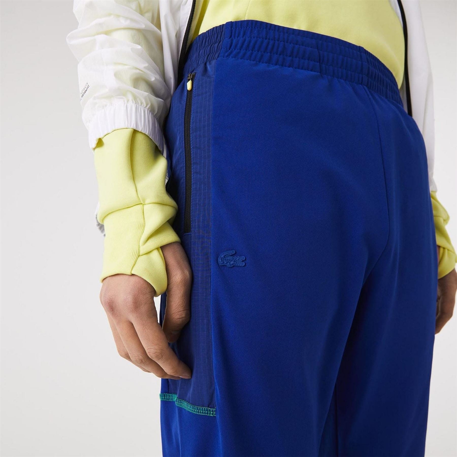Lacoste Zip Pockets Tapered Tracksuit Bottoms