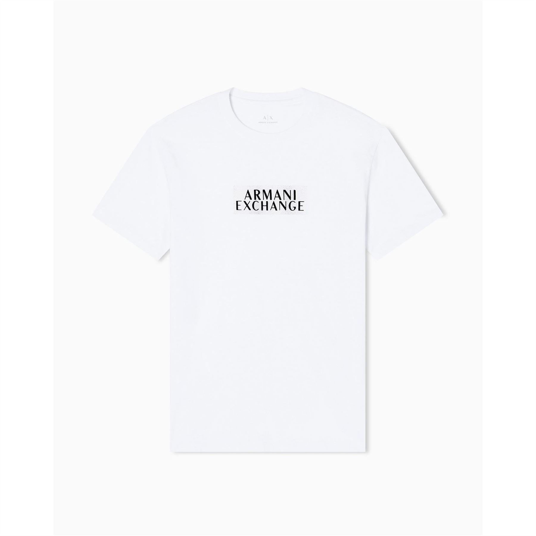 Armani Exchange Exchange Crew Neck Short Sleeve Jersey T-Shirt