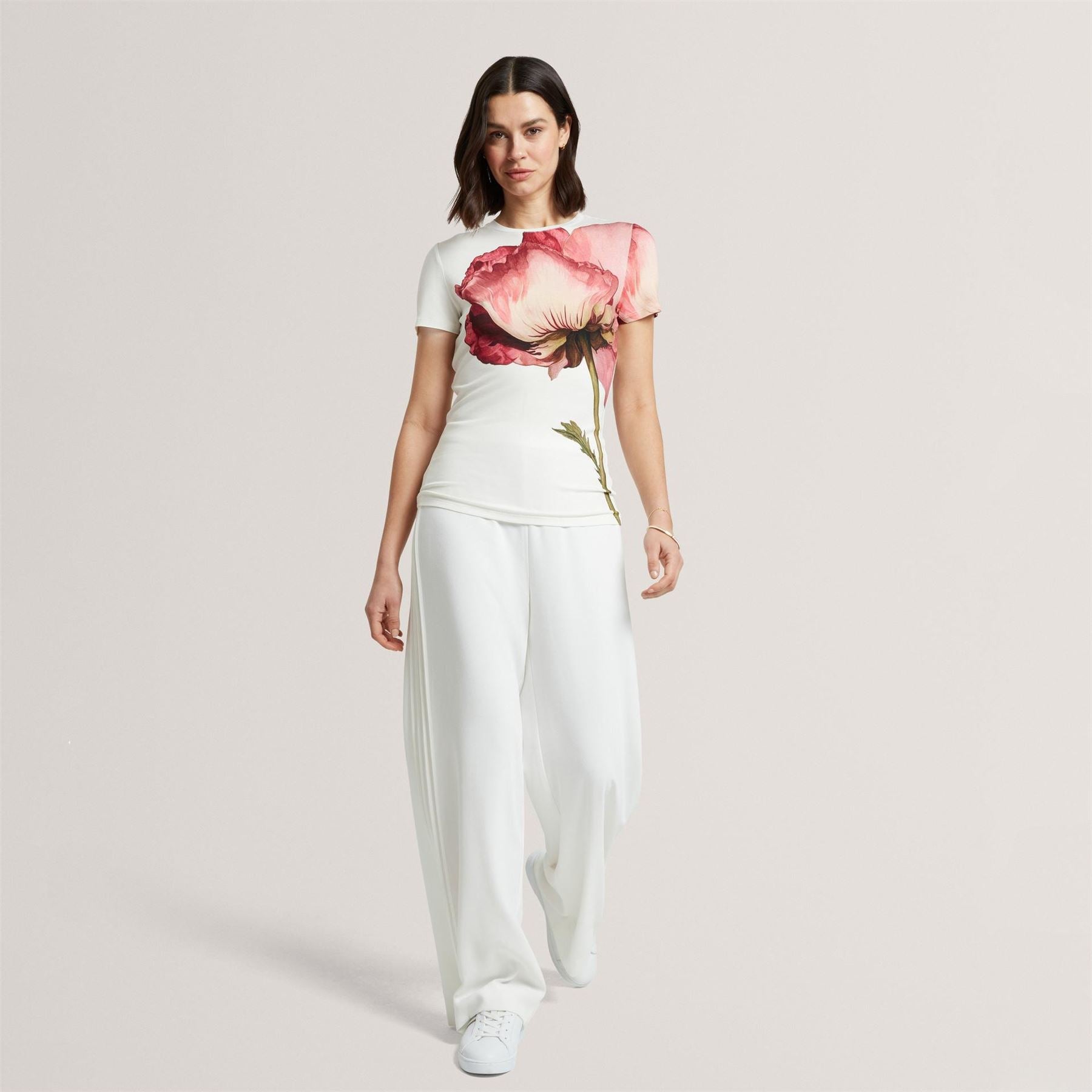 Ted Baker Ss Print Fittedt