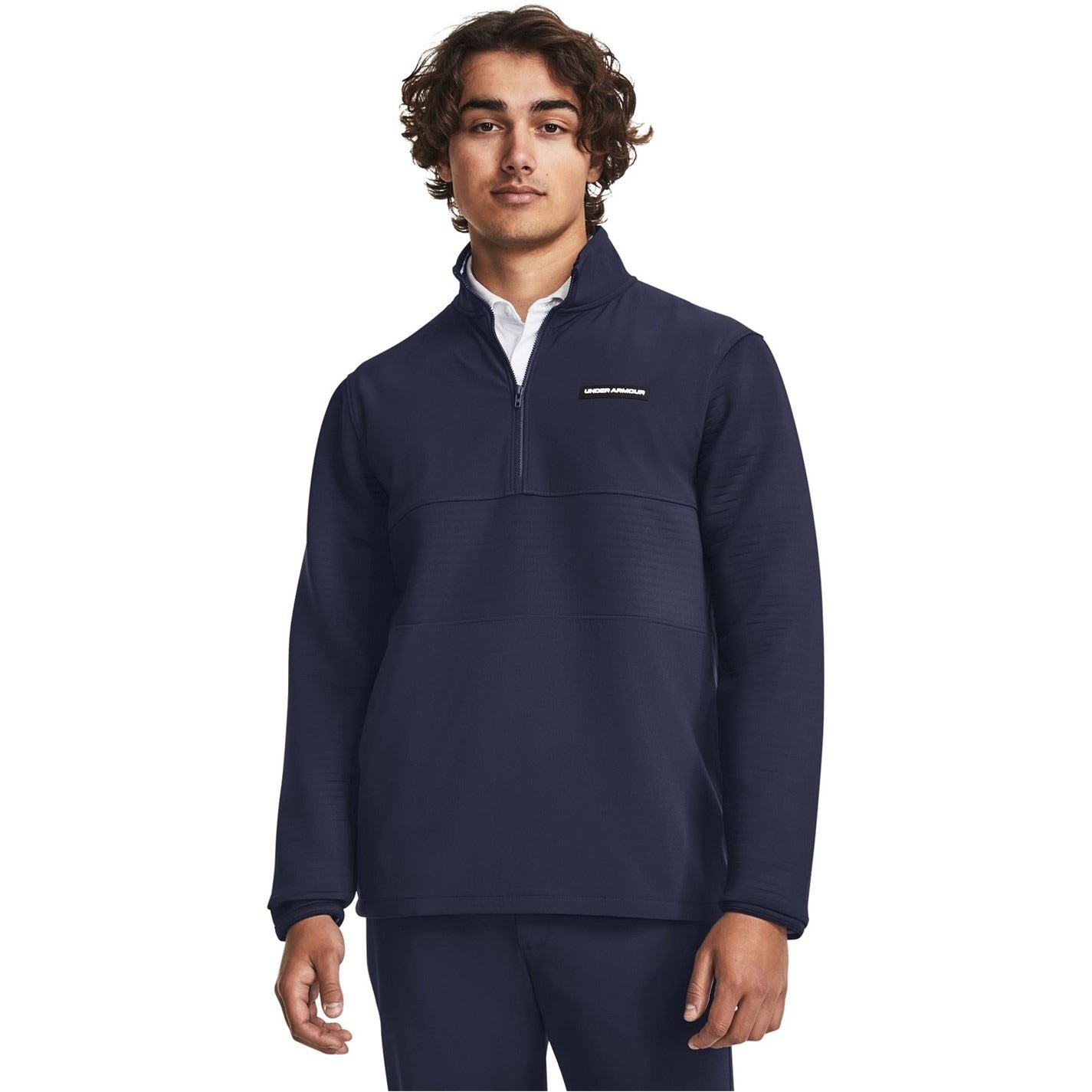 Under Armour Daytona Zip Neck High Collar Long Sleeve Sweatshirt