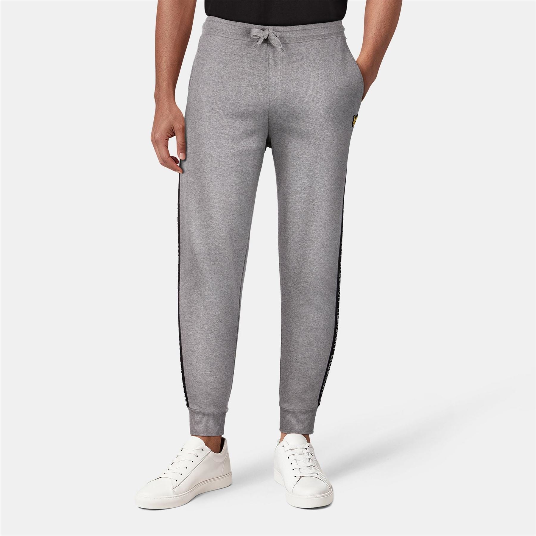 Lyle and Scott Eagle Tape Joggers