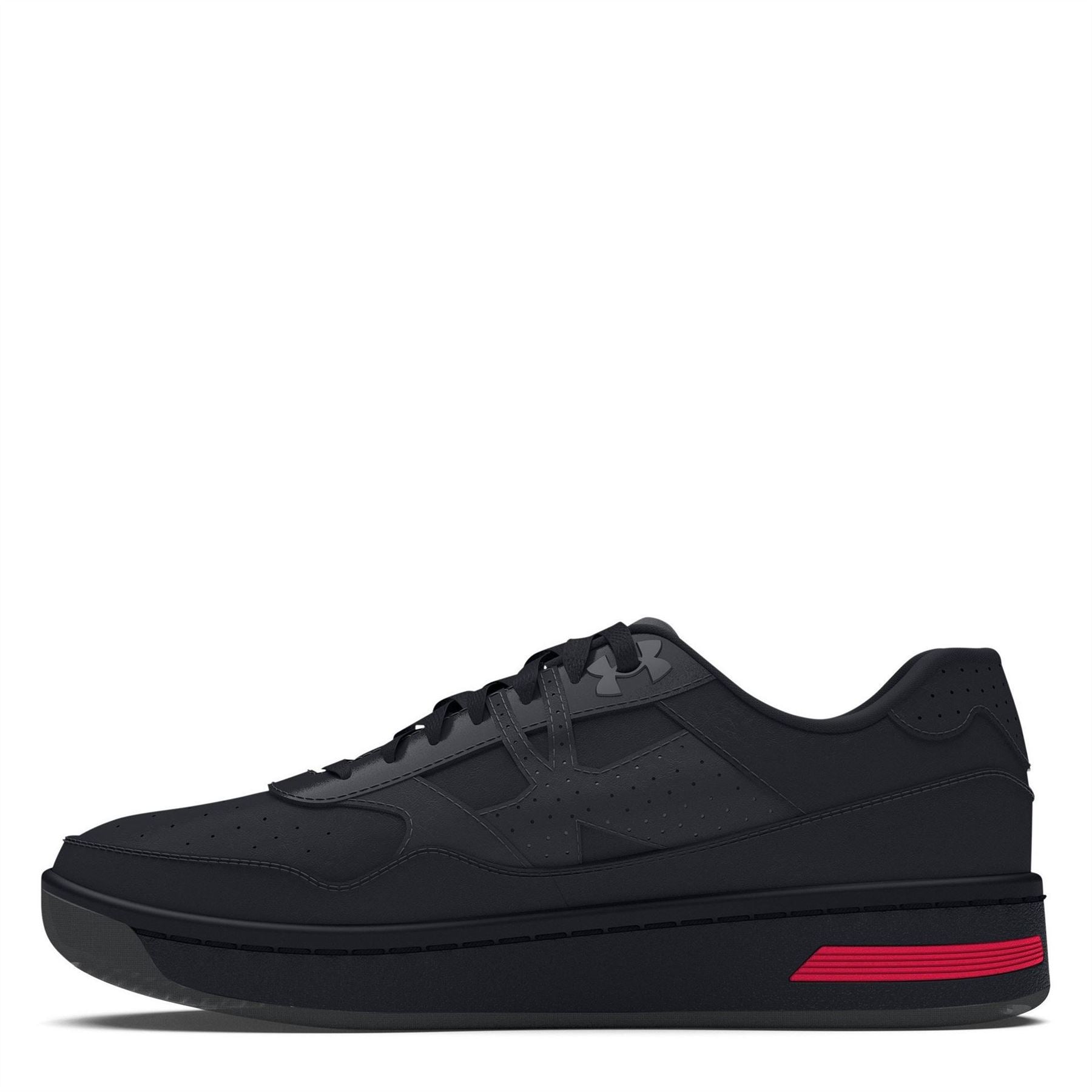 Under Armour UA Court 96 Round Toe Flat Heel Sneakers