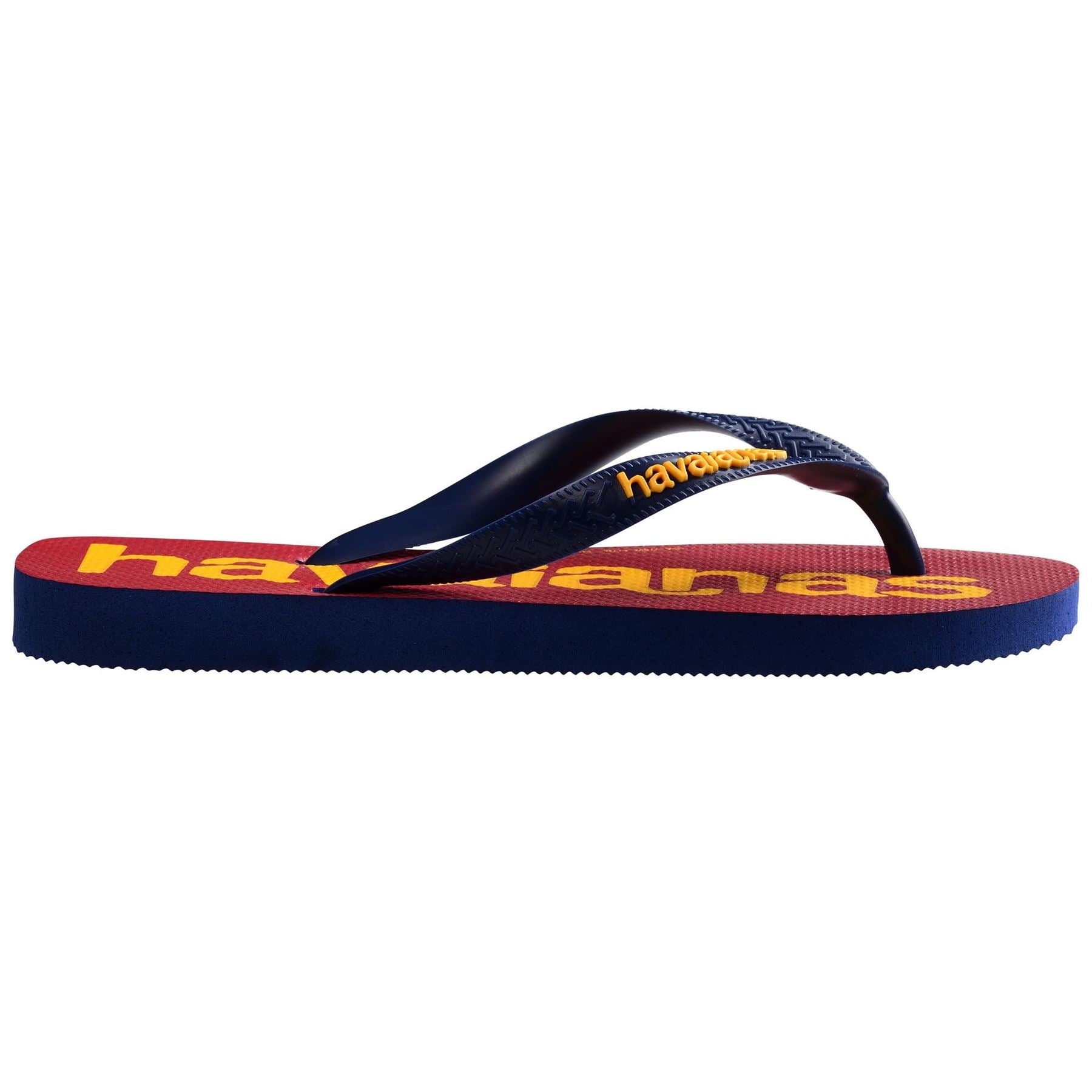 Havaianas Hav. Top Logomania 2 Ruby Red Ruby Flip Flops Unisex Adults