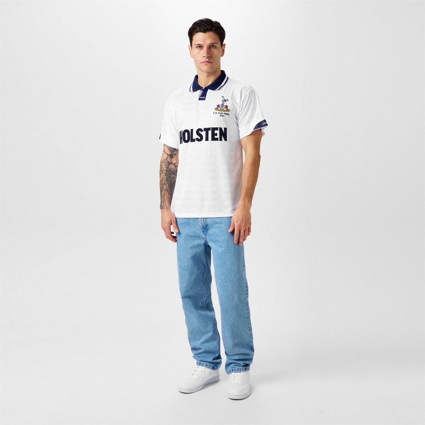 Score Draw Draw Tottenham Hotspur Home Shirt 1991 92