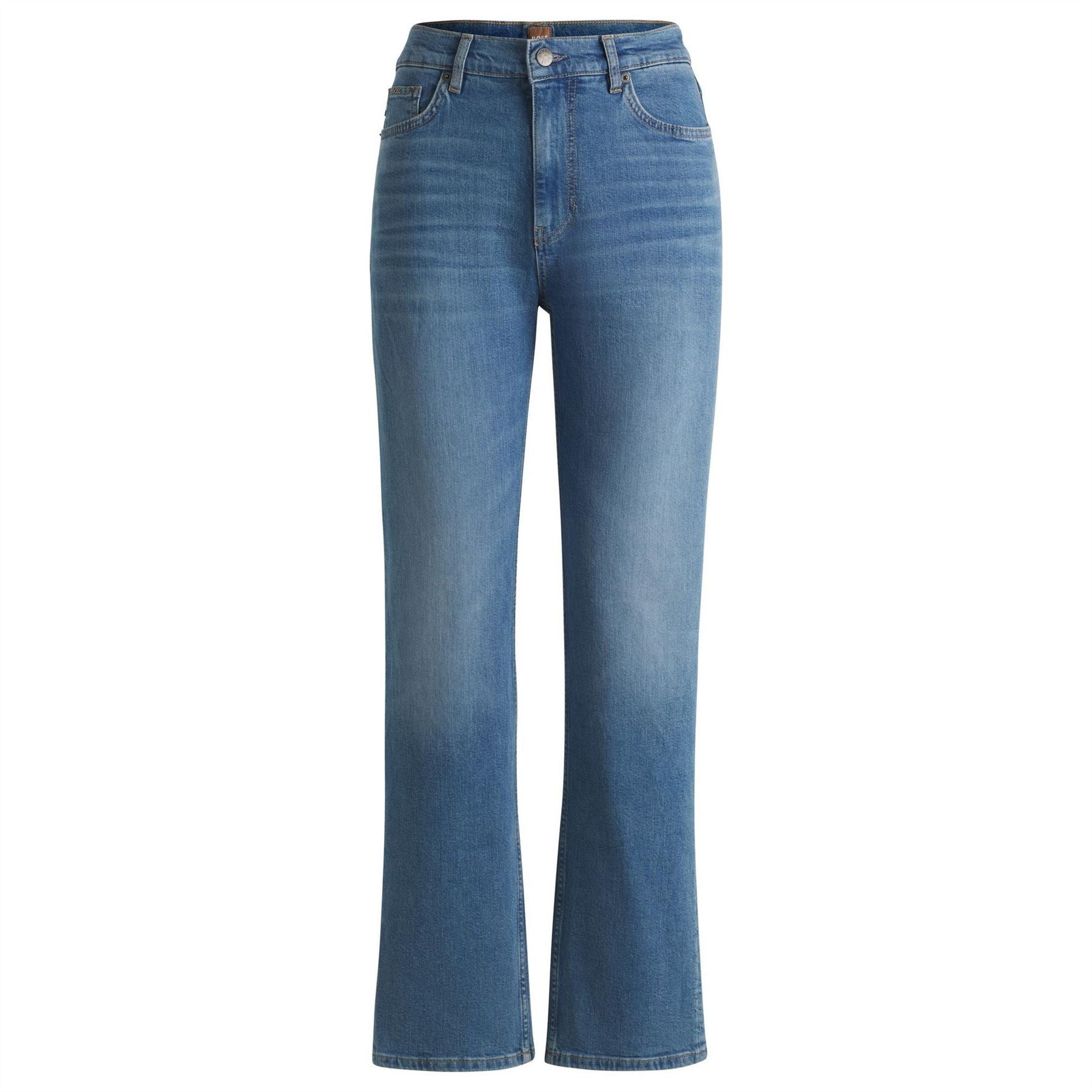 Boss Ada Straight High Rise Slim Fit Jeans