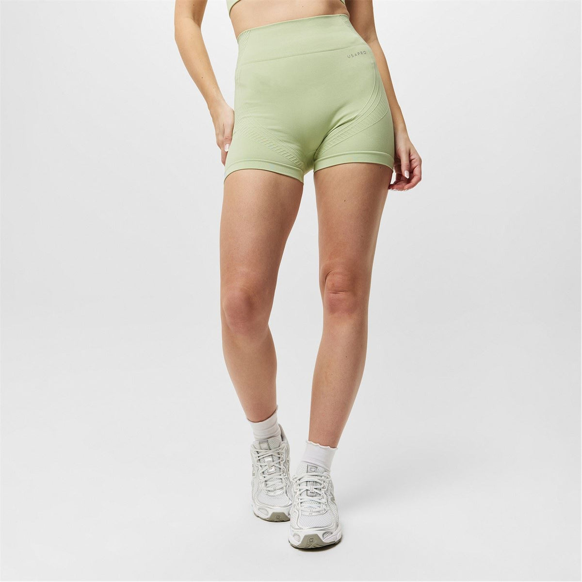 USA Pro Womens Seamless 3 Inch Shorts