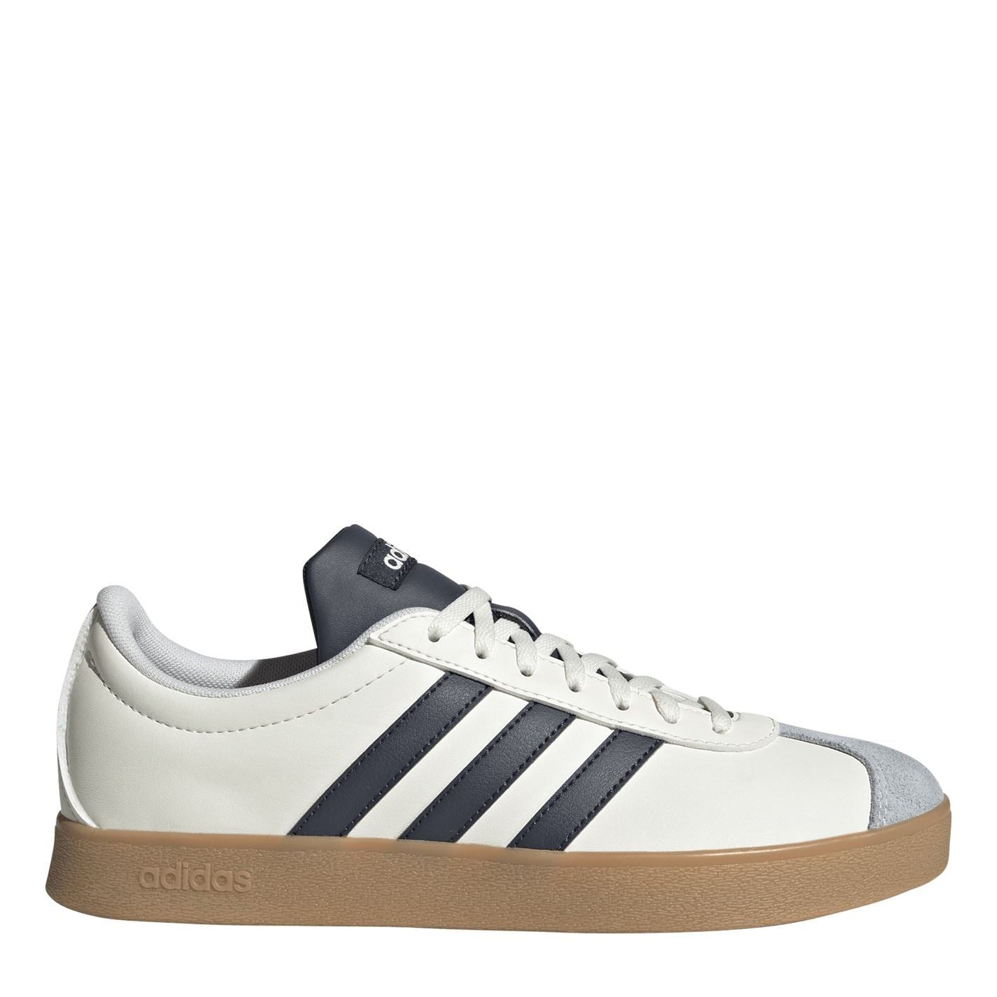 adidas VL Court Base Lace-Up Low Top Sneakers
