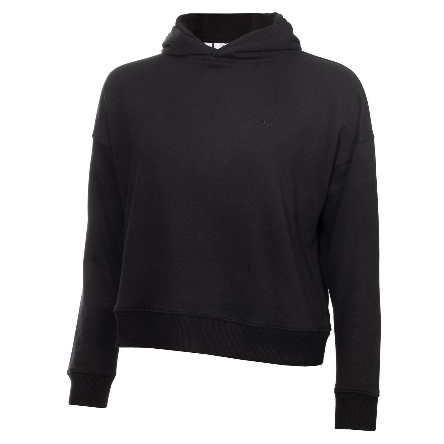 Calvin Klein Golf Cropped Relaxed Fit Drop Shoulder Hoodie