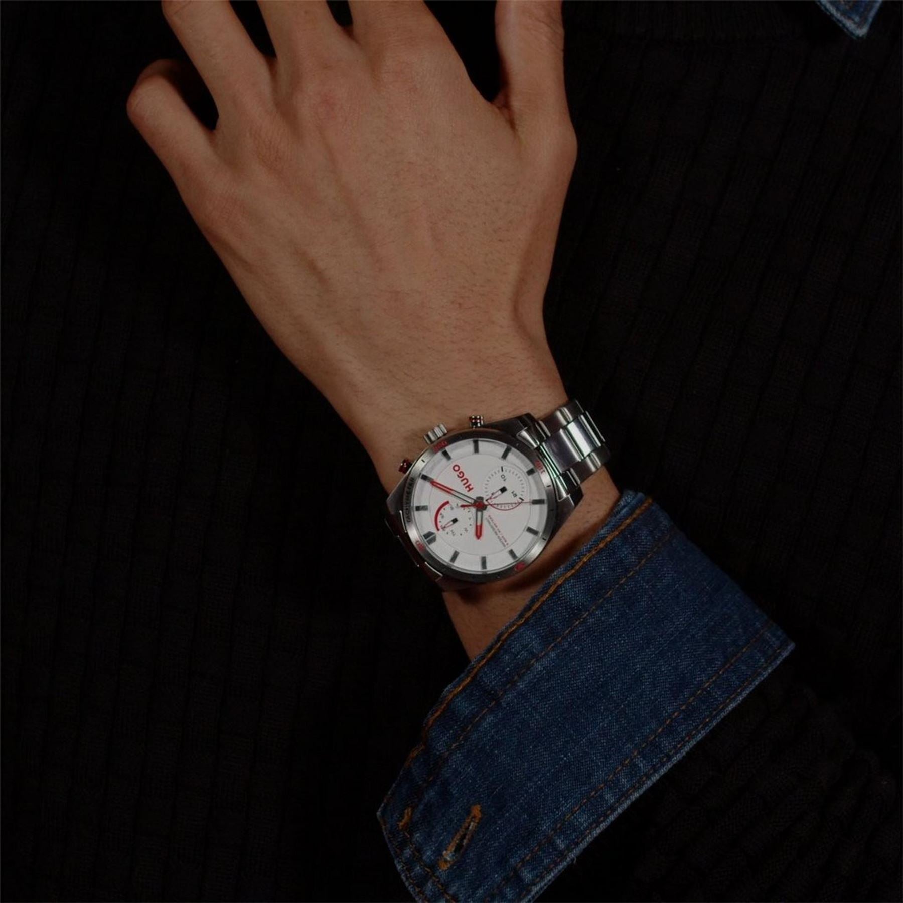Hugo Fast 44mm Multifunction Watch Mens