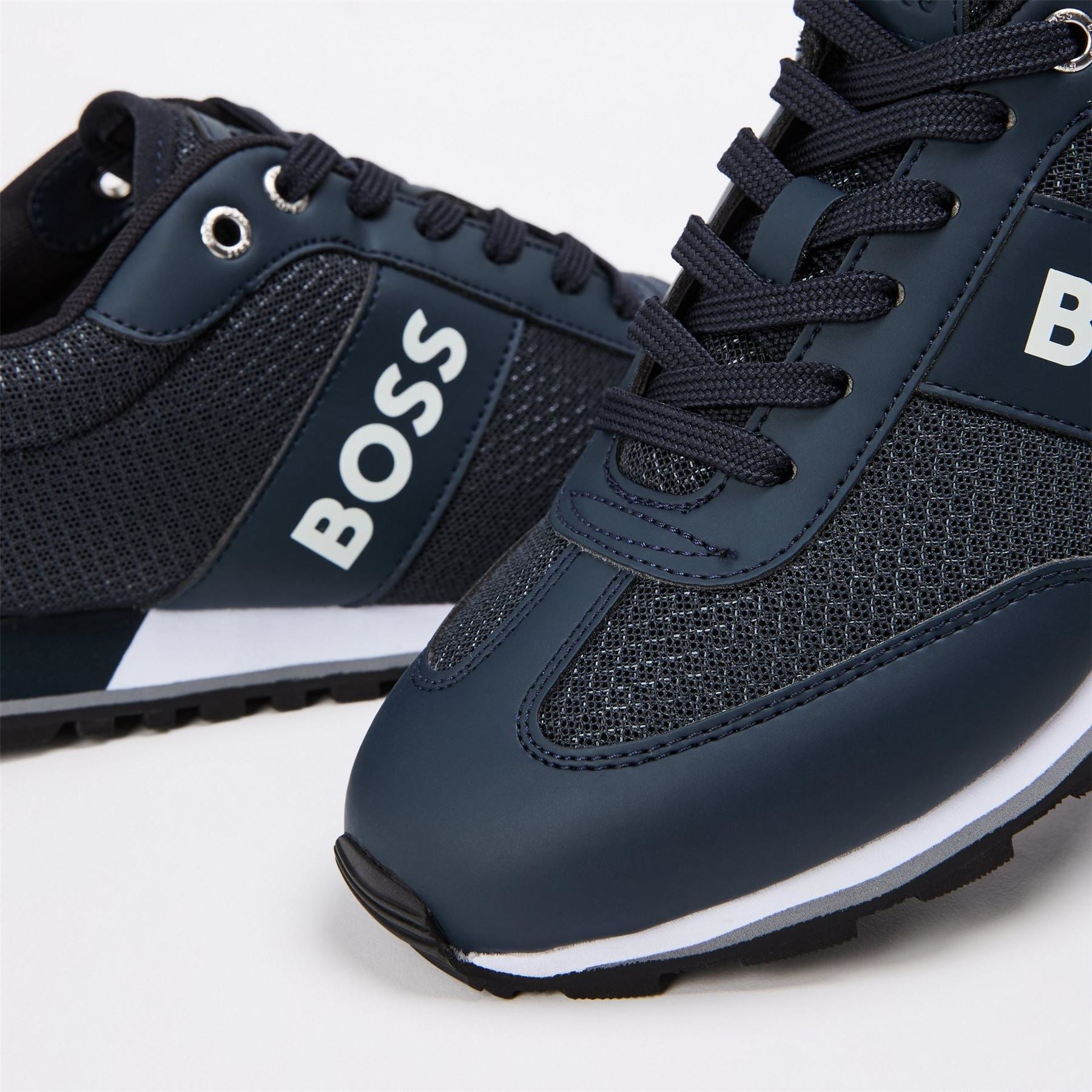 Boss Round Toe Flat Heel Parkour Trainers