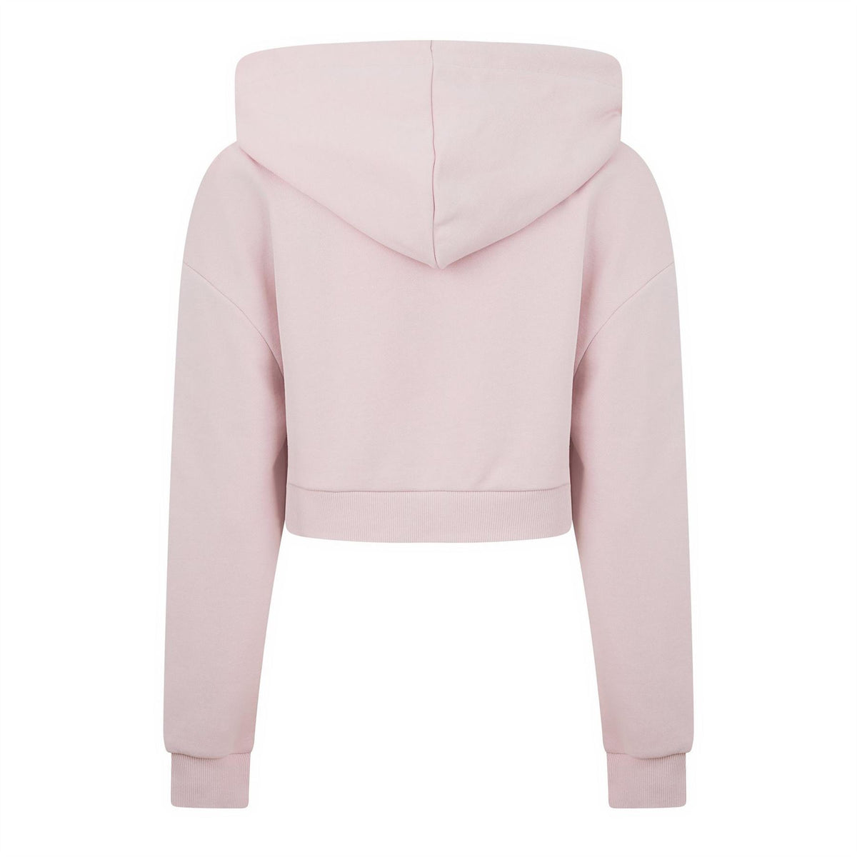 Armani Exchange Cropped Relaxed Fit Fleece Sweatshirt