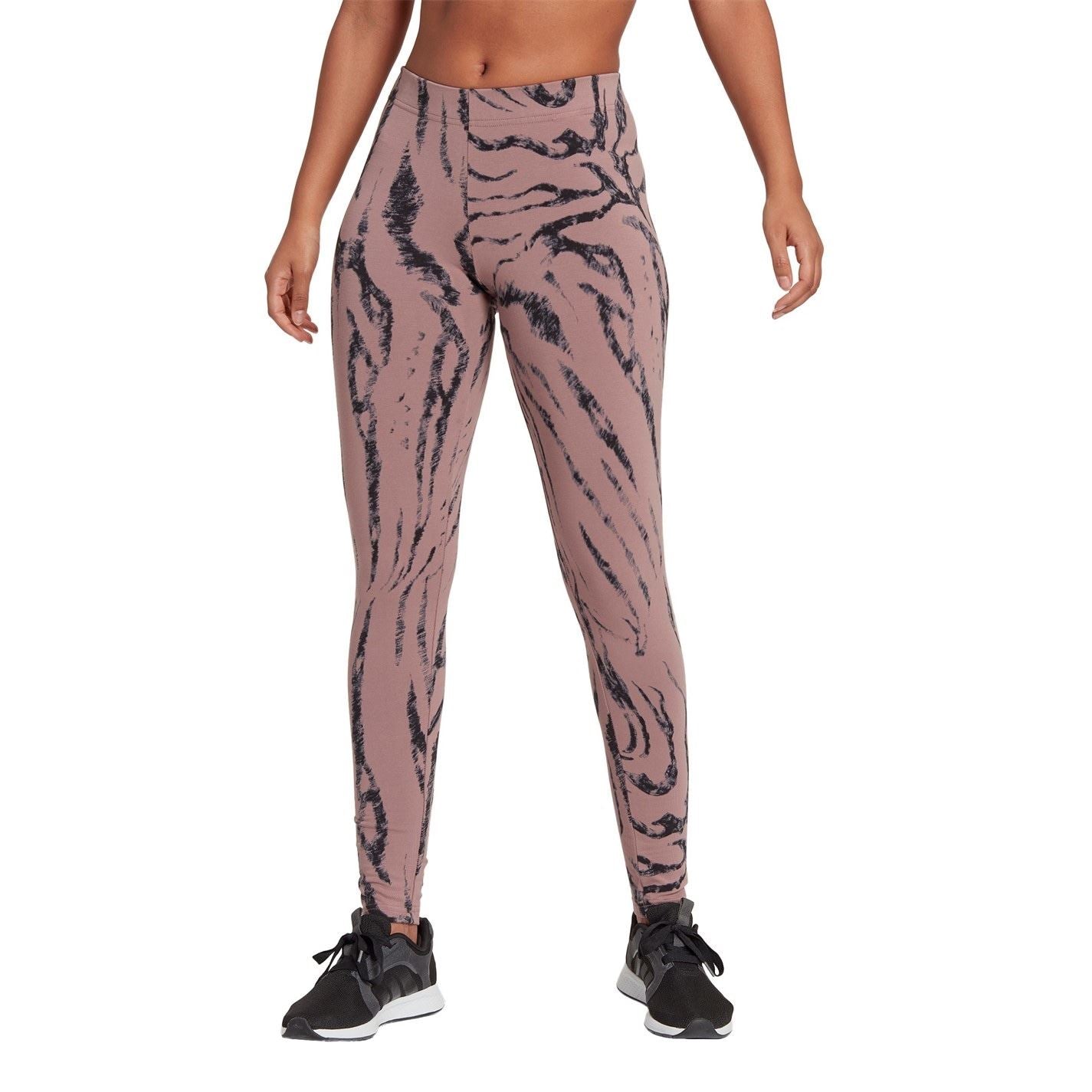 adidas Womens Future Icons Animal Print Leggings