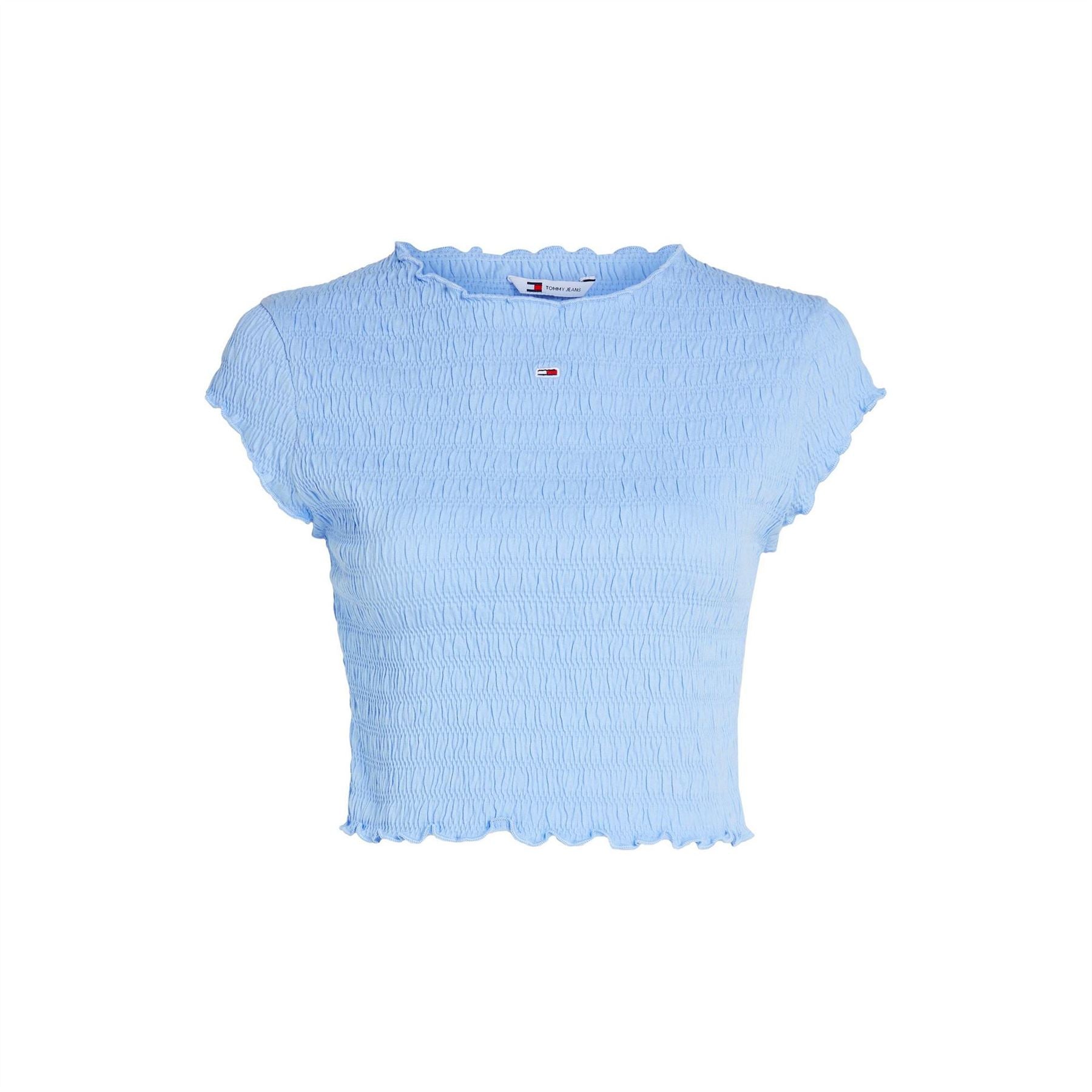 Tommy Jeans Slim Fit Cropped Crew Neck T-Shirt