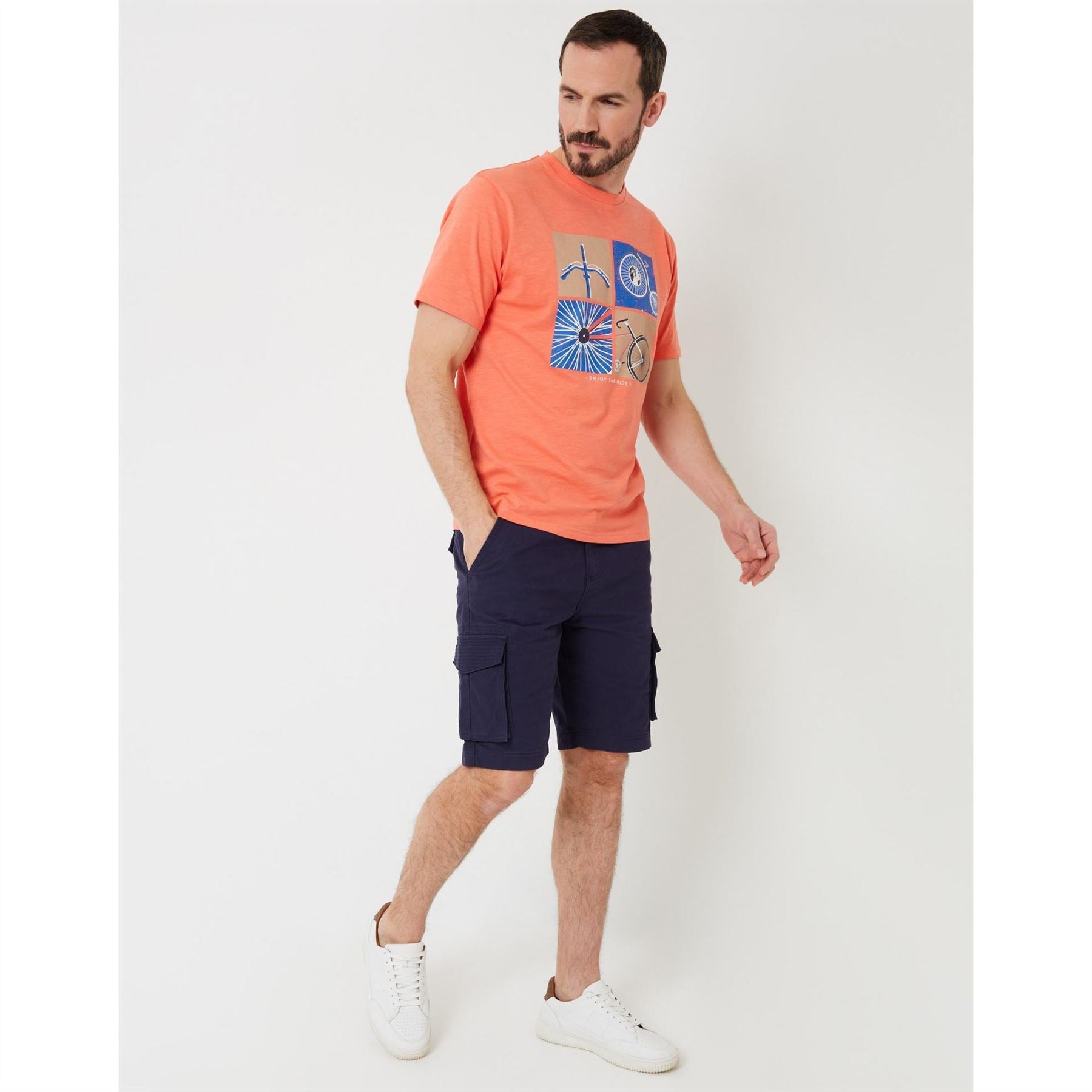 Saltwell Miller Regular Fit Graphic Print T-Shirt