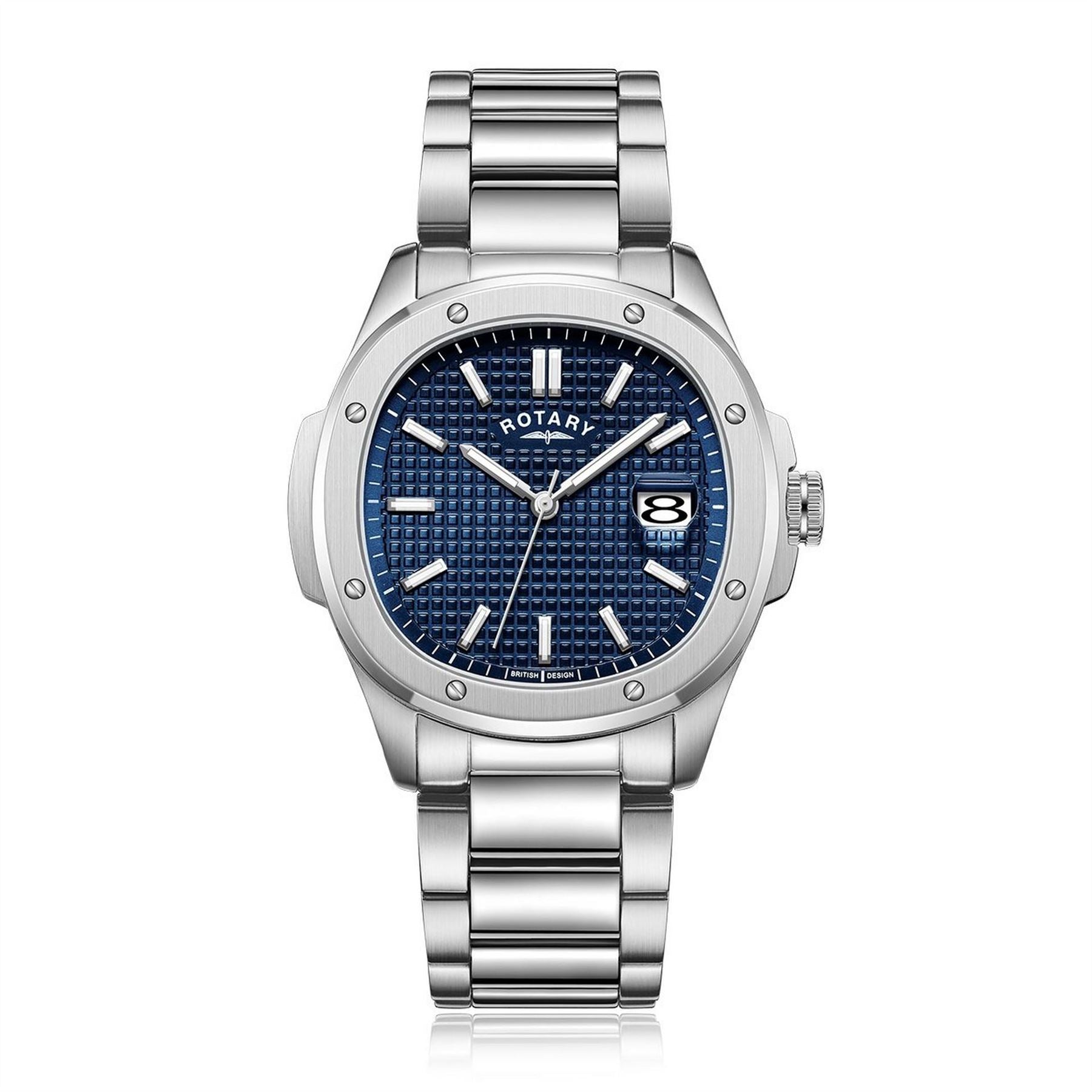 Rotary Sport Analogue Steel Bracelet Watch