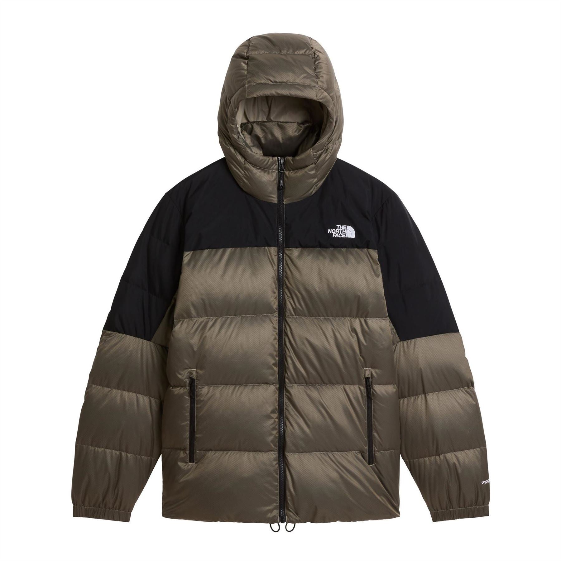The North Face Mens Diablo Hooded Down Jacket with Back Neck Logo