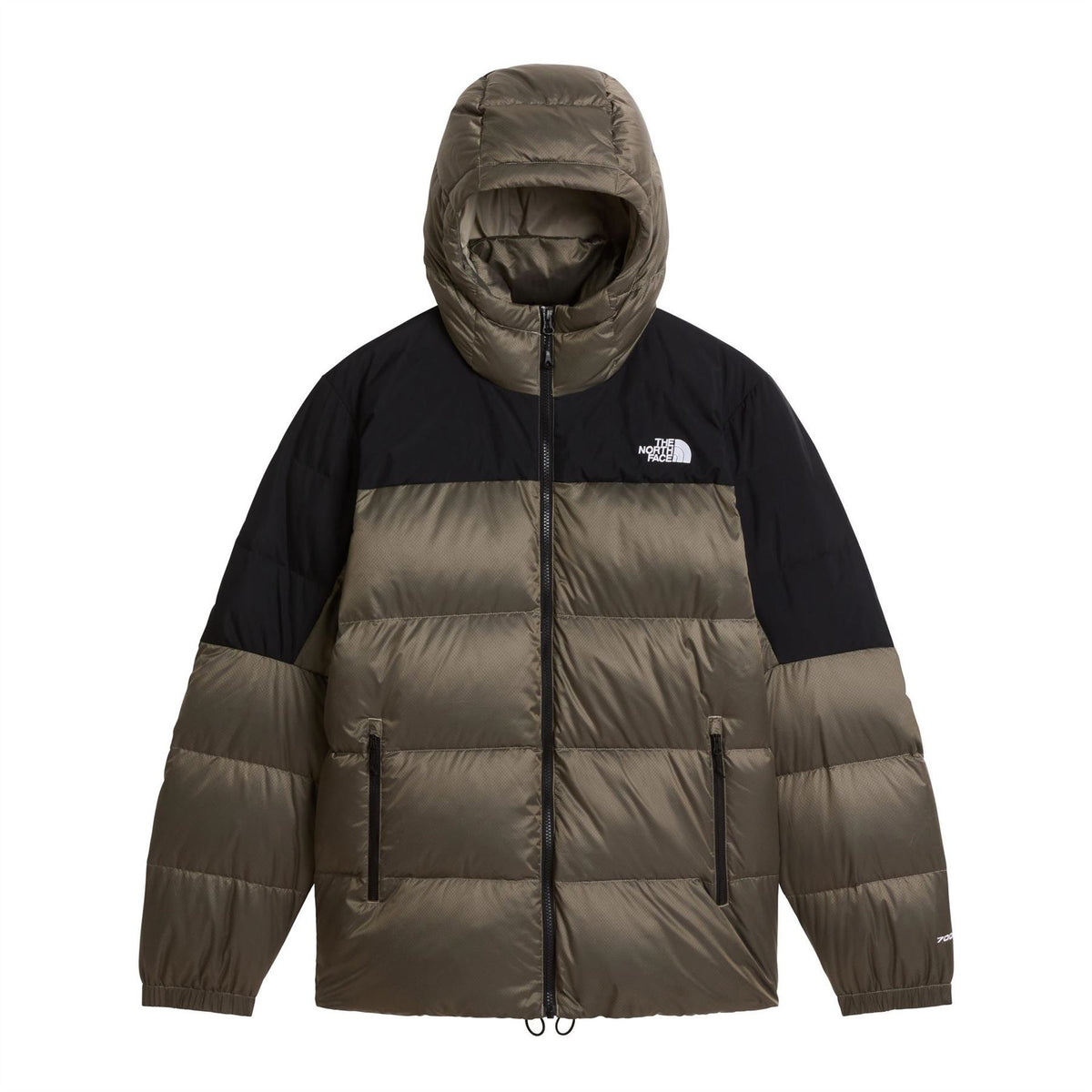 The North Face Mens Diablo Hooded Down Jacket with Back Neck Logo