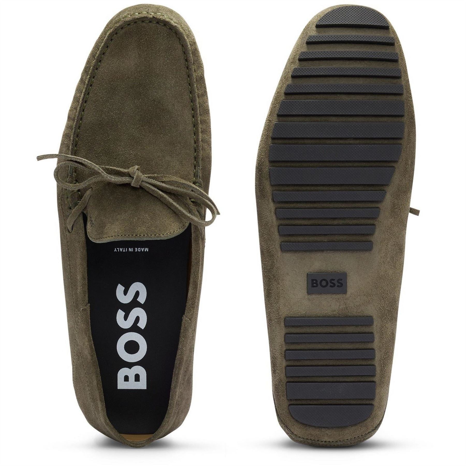 Boss Driver Moccasin Loafers with Moc Toe