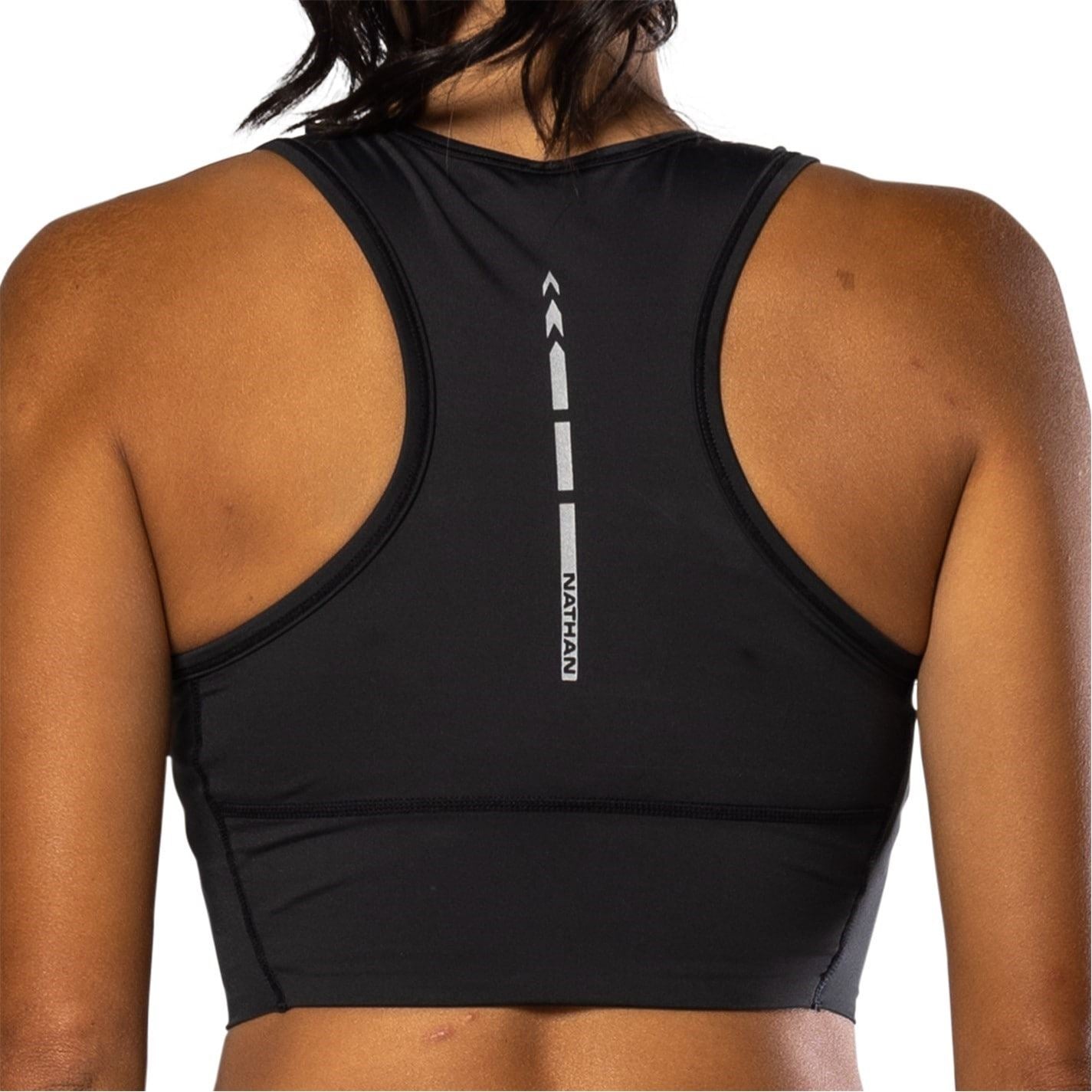 Nathan Snug Fit Cropped Sports Bra