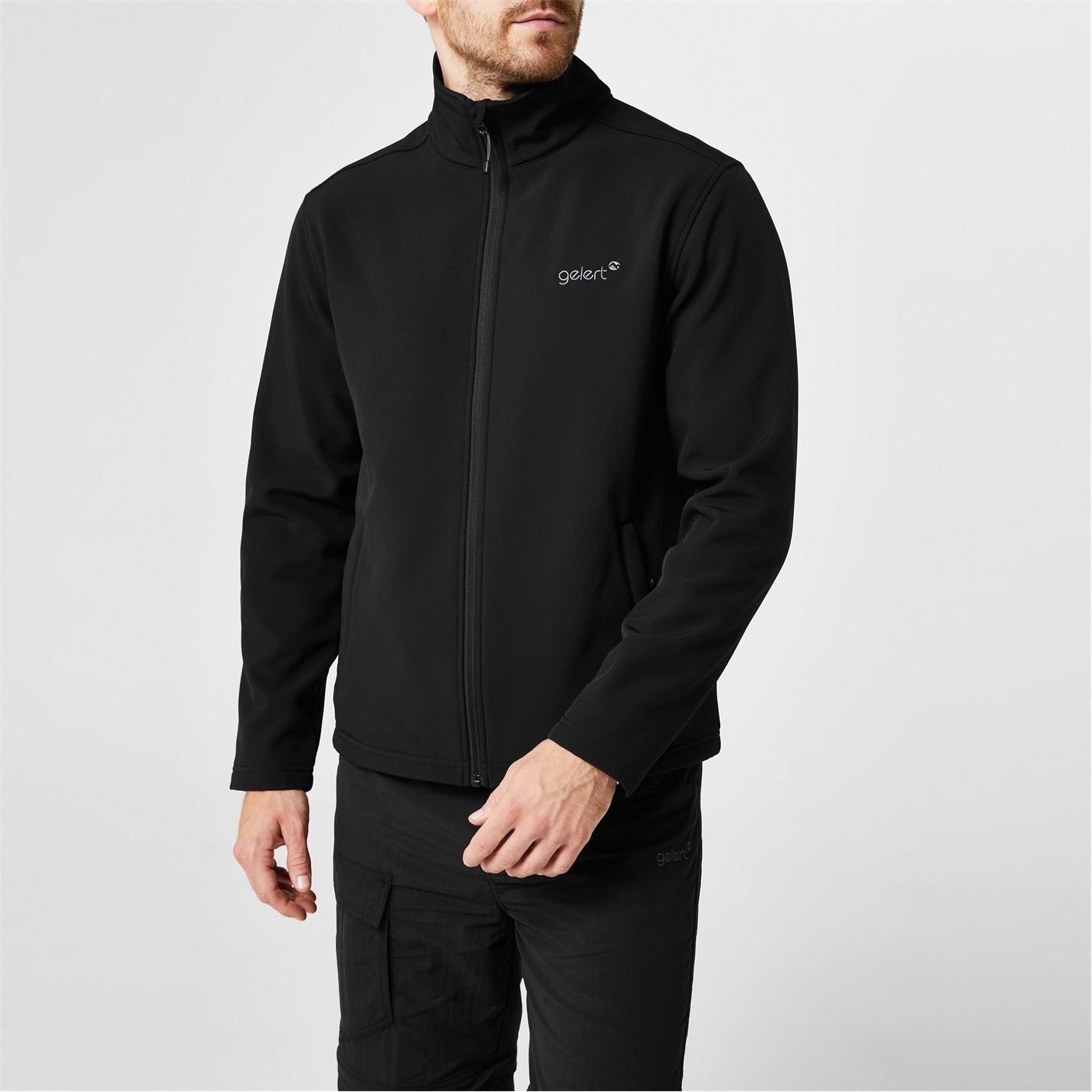 Gelert  Fleece Lined Long Sleeve Softshell Jacket