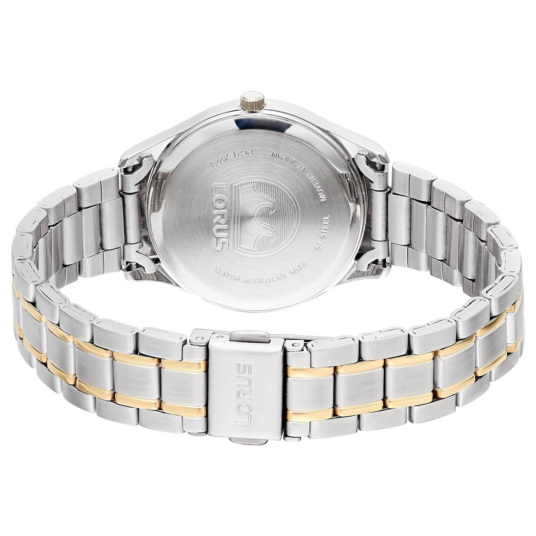 Lorus Ld53 Analogue Steel Bracelet Watch
