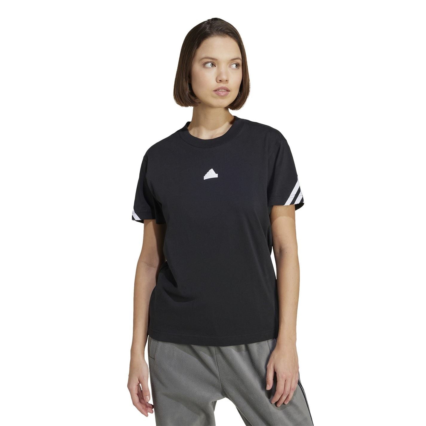 adidas Womens Sportswear Future Icons 3 Stripes T-Shirt
