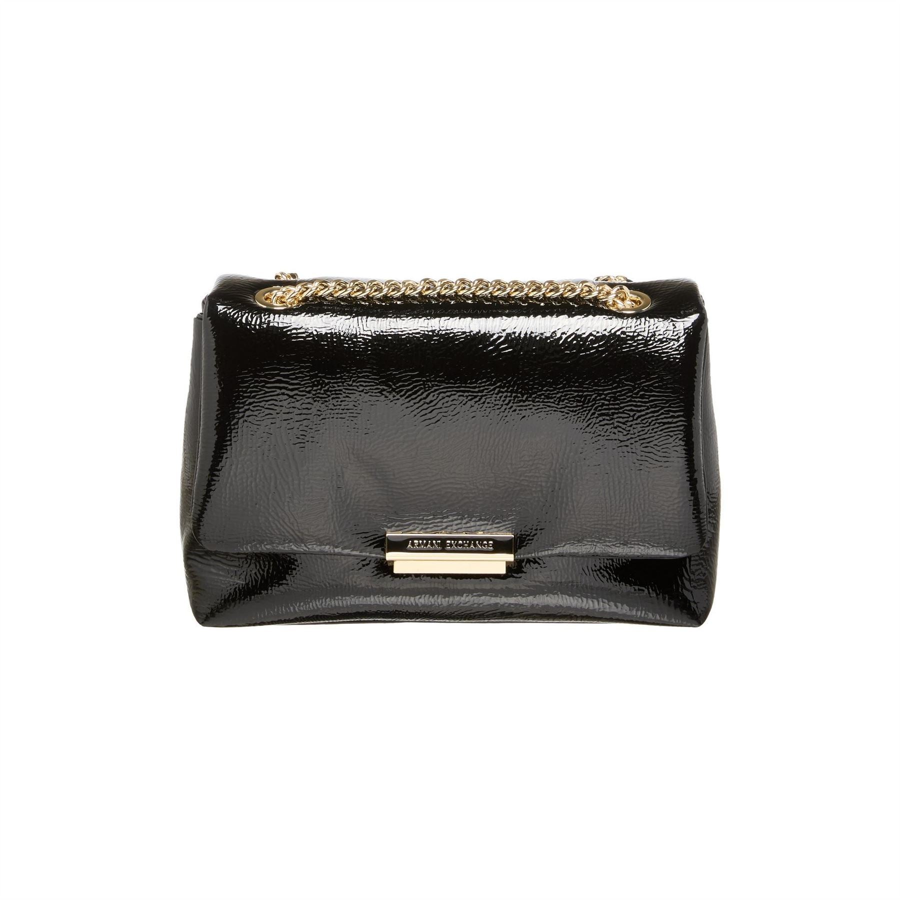 Armani Exchange Exchange Messenger Bag with Gold Tone Hardware