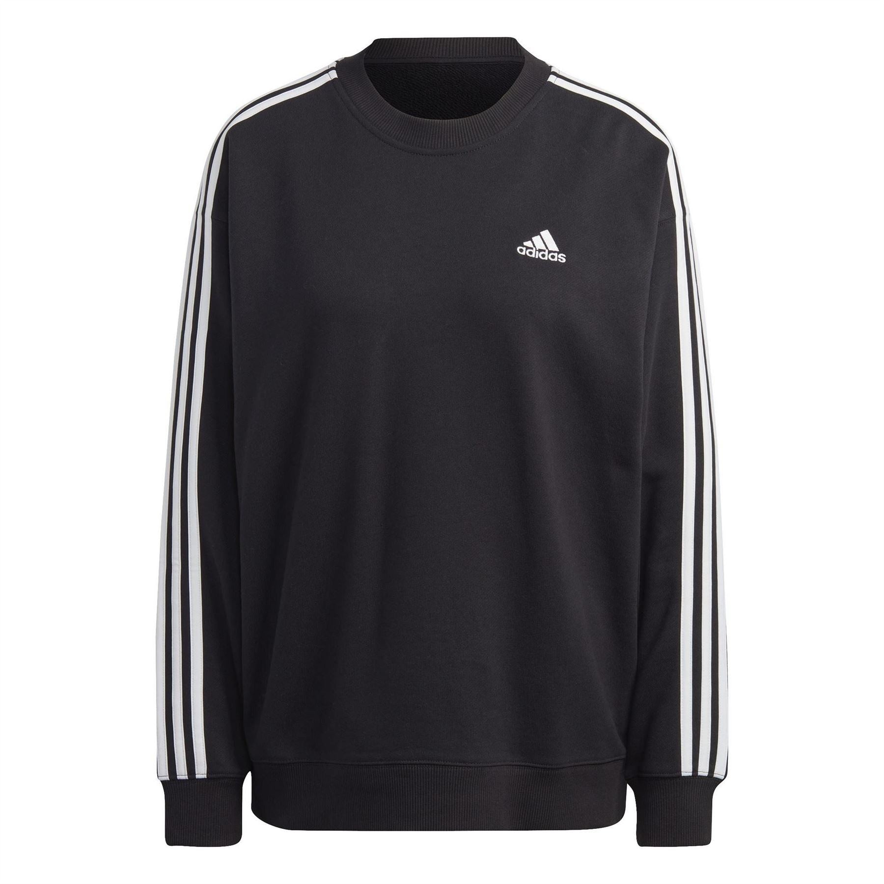 adidas Womens Studio Lounge 3 Stripes Sweatshirt