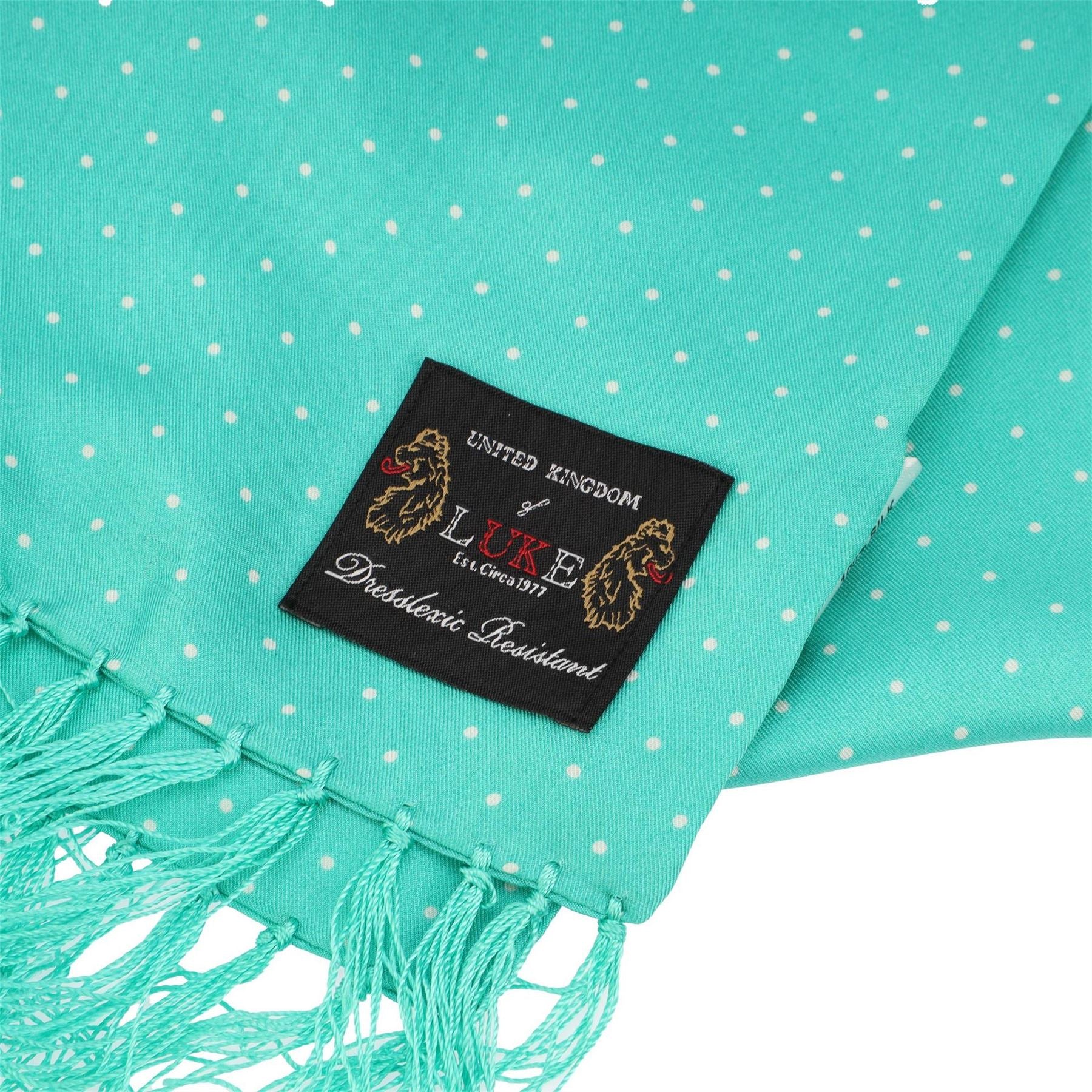 Luke Polka Dot Oblong Scarf